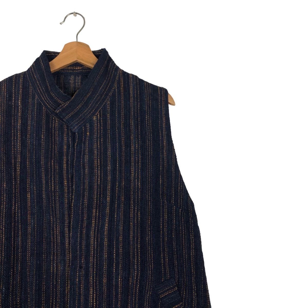Japanese Brand 🔥Vintage Biker Vest Tank Top Jacket Muju Japan Issey Miyake Size US S / EU 44-46 / 1 - 5 Thumbnail