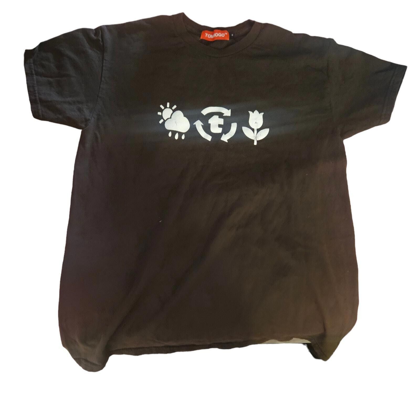 Designer Tombogo Sun Rain Flower T-Shirt Crew Neck Size Medium Size US M / EU 48-50 / 2 - 1 Thumbnail