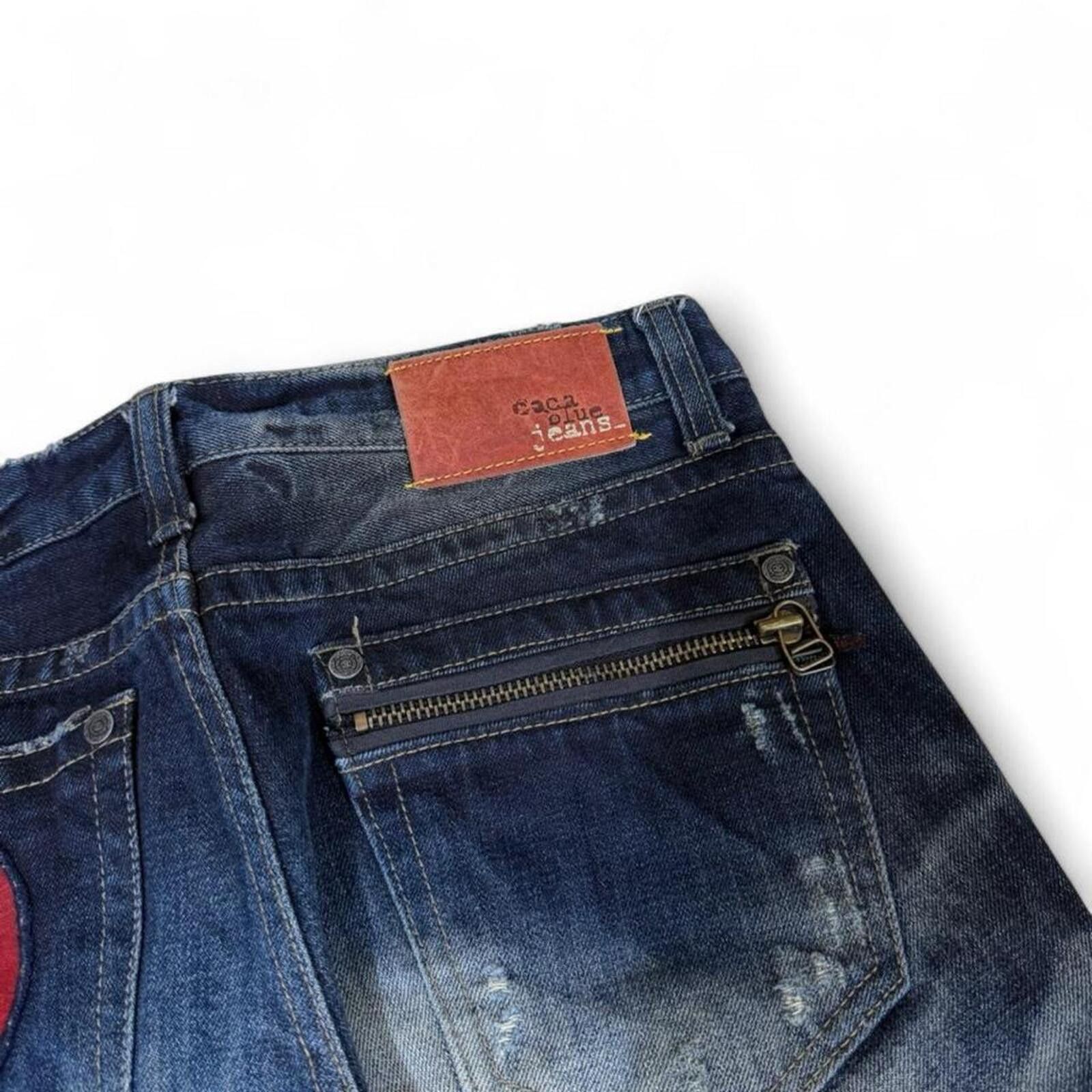 Other Coca blue denim jeans with heart detail Size 30" / US 8 / IT 44 - 5 Thumbnail