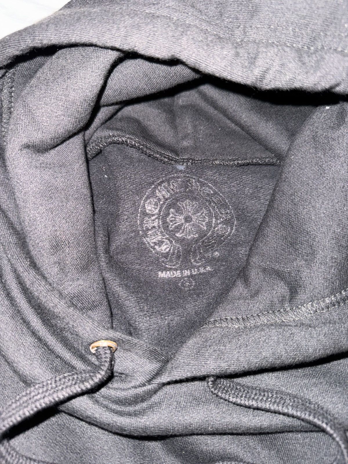 Chrome Hearts Chrome hearts scroll hoodie pullover hoodie black size S Size US S / EU 44-46 / 1 - 5 Thumbnail