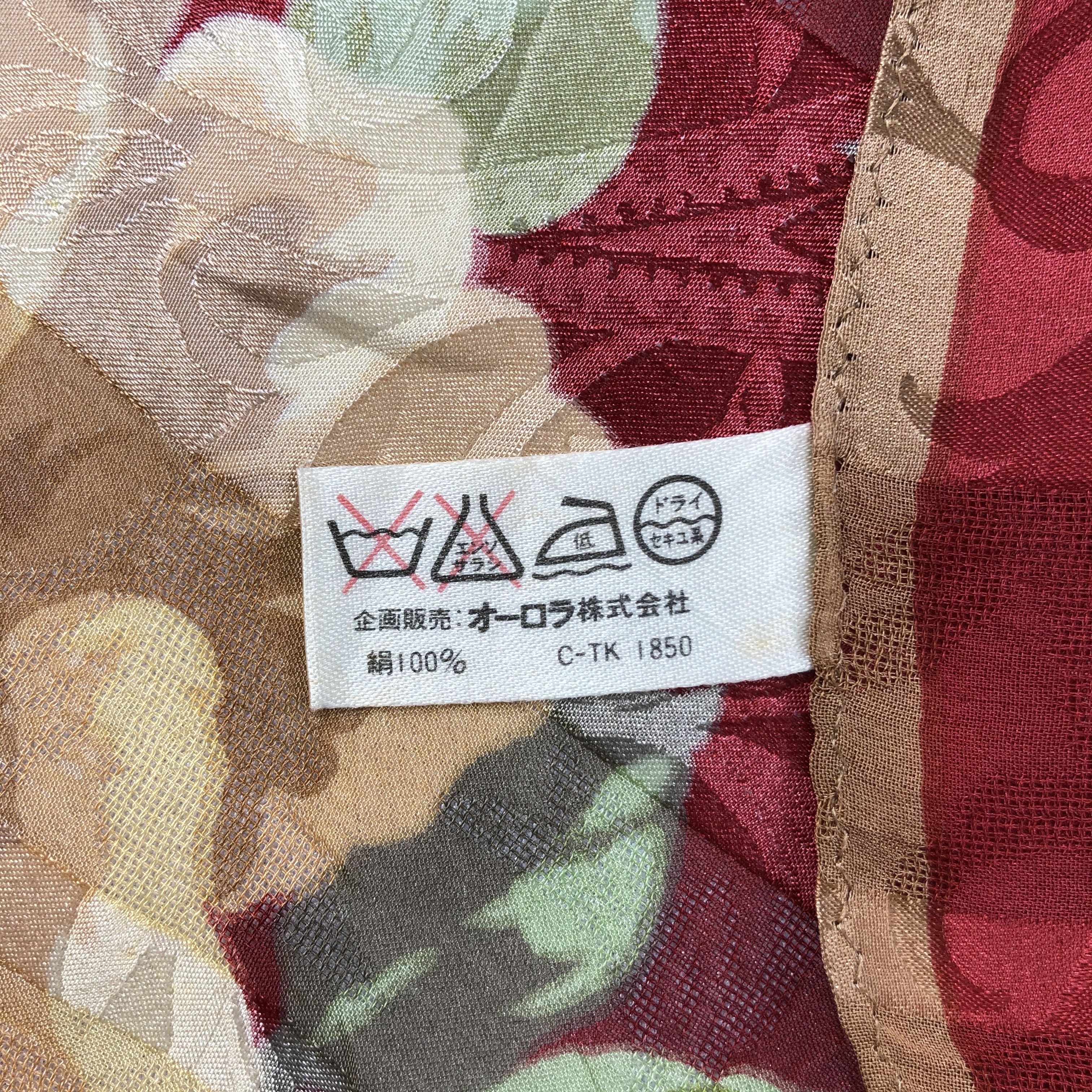 Vintage Vintage Balenciaga Silk Scarf Size ONE SIZE - 5 Thumbnail