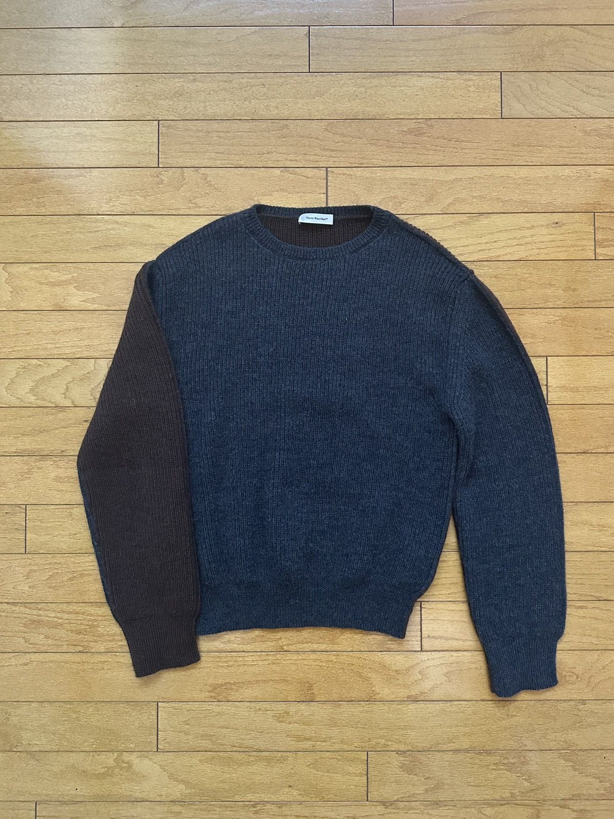 Other There Was One two toned knit sweater Size US M / EU 48-50 / 2 - 1 Thumbnail
