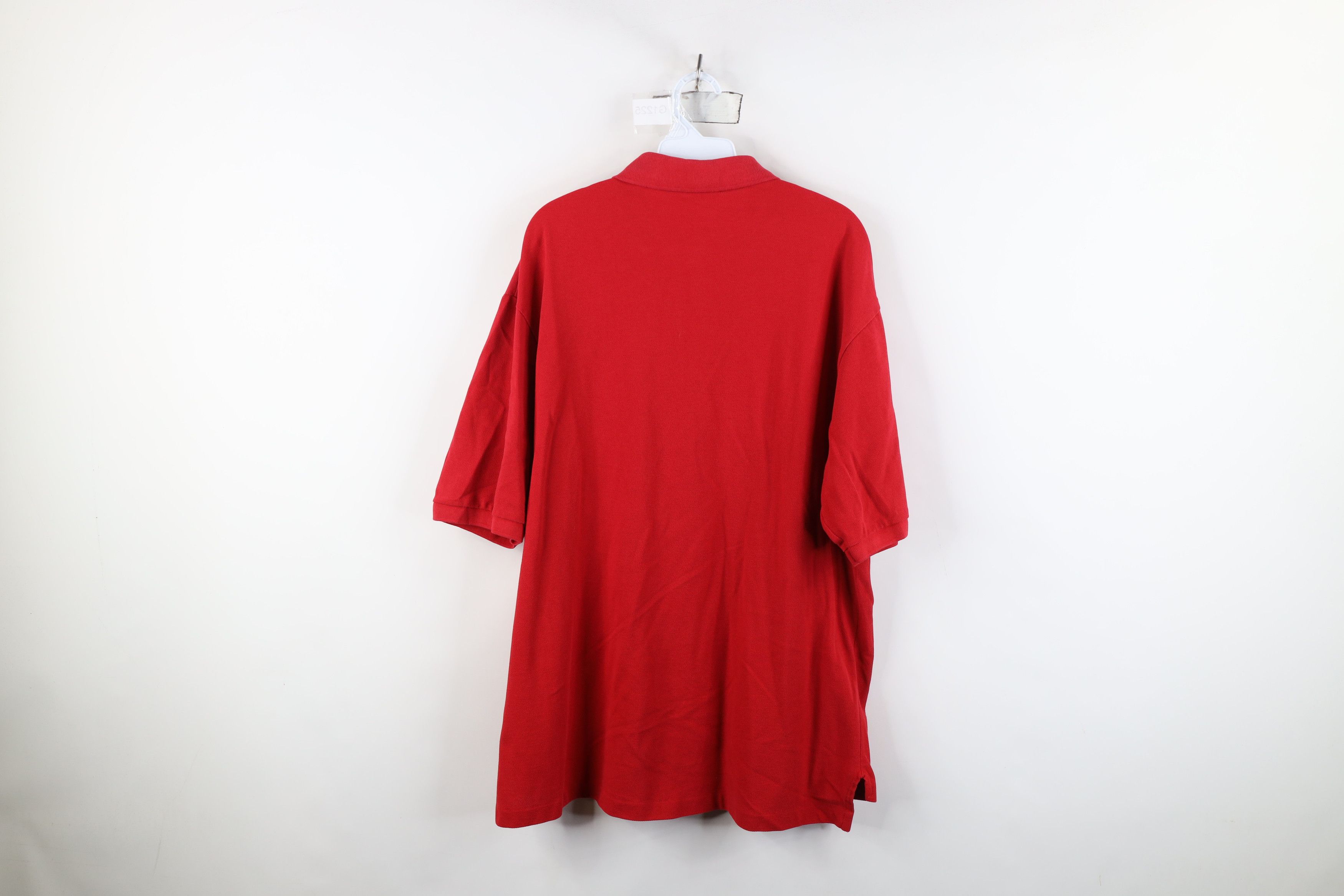 Vintage Vintage 90s Anniversary Red Wings Hockey Polo Red USA Size US XL / EU 56 / 4 - 11 Thumbnail