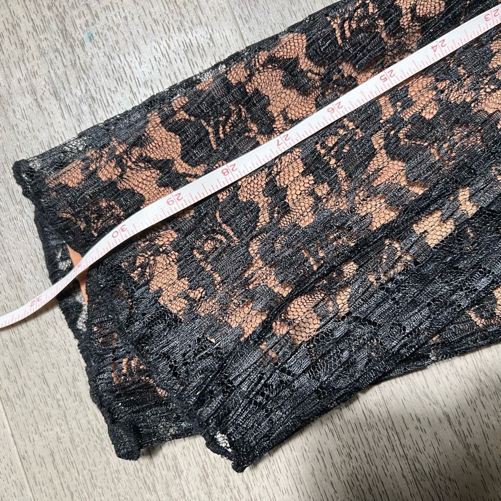 Other MAJORELLE x Revolve Salinas Black Lace Overlay Halter Jumpsu Size 26" / US 2 / IT 38 - 7 Thumbnail