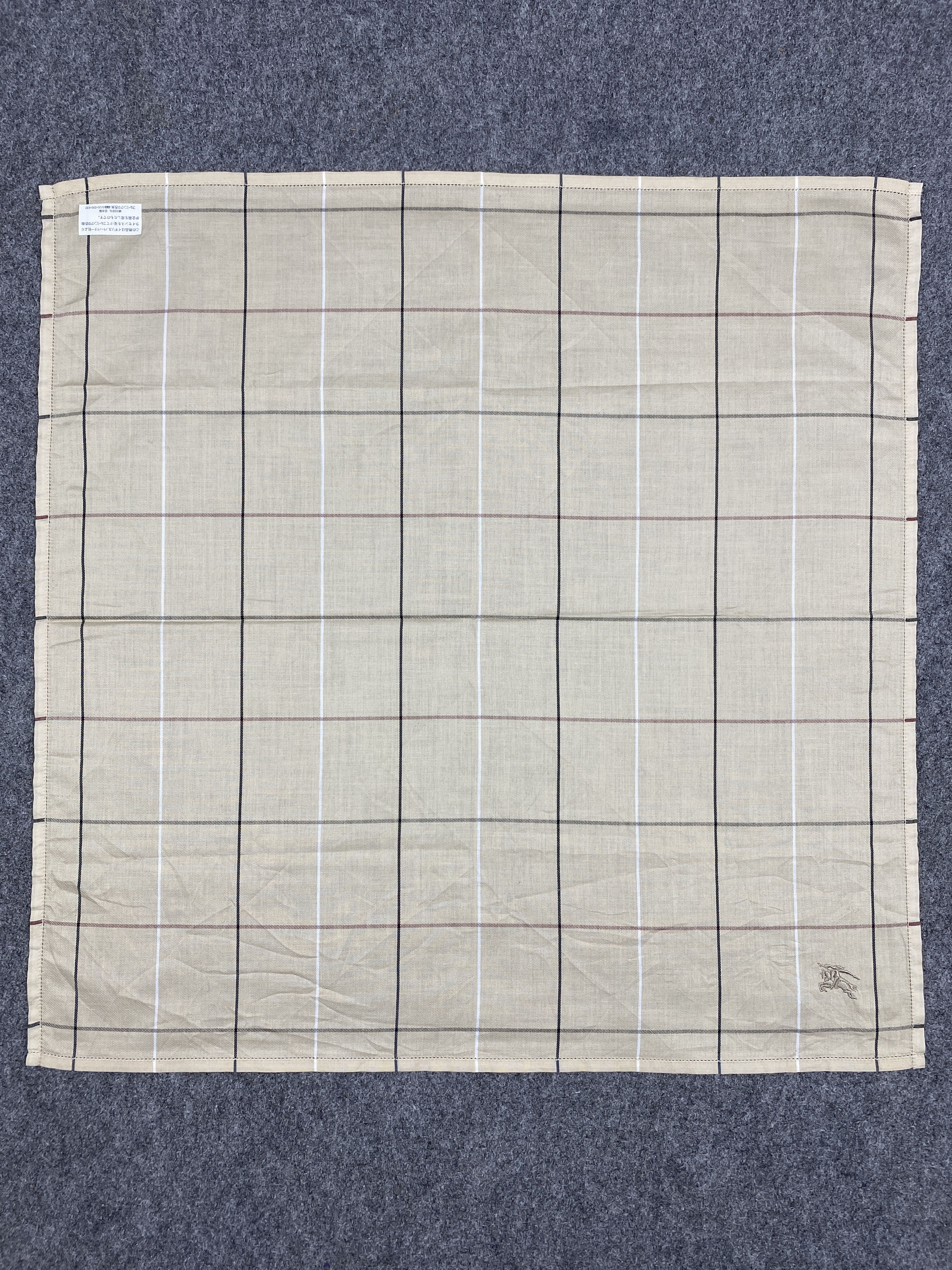 Burberry × Vintage Burberrys Handkerchief / Bandana / Neckerchief HKC0281 Size ONE SIZE - 4 Thumbnail