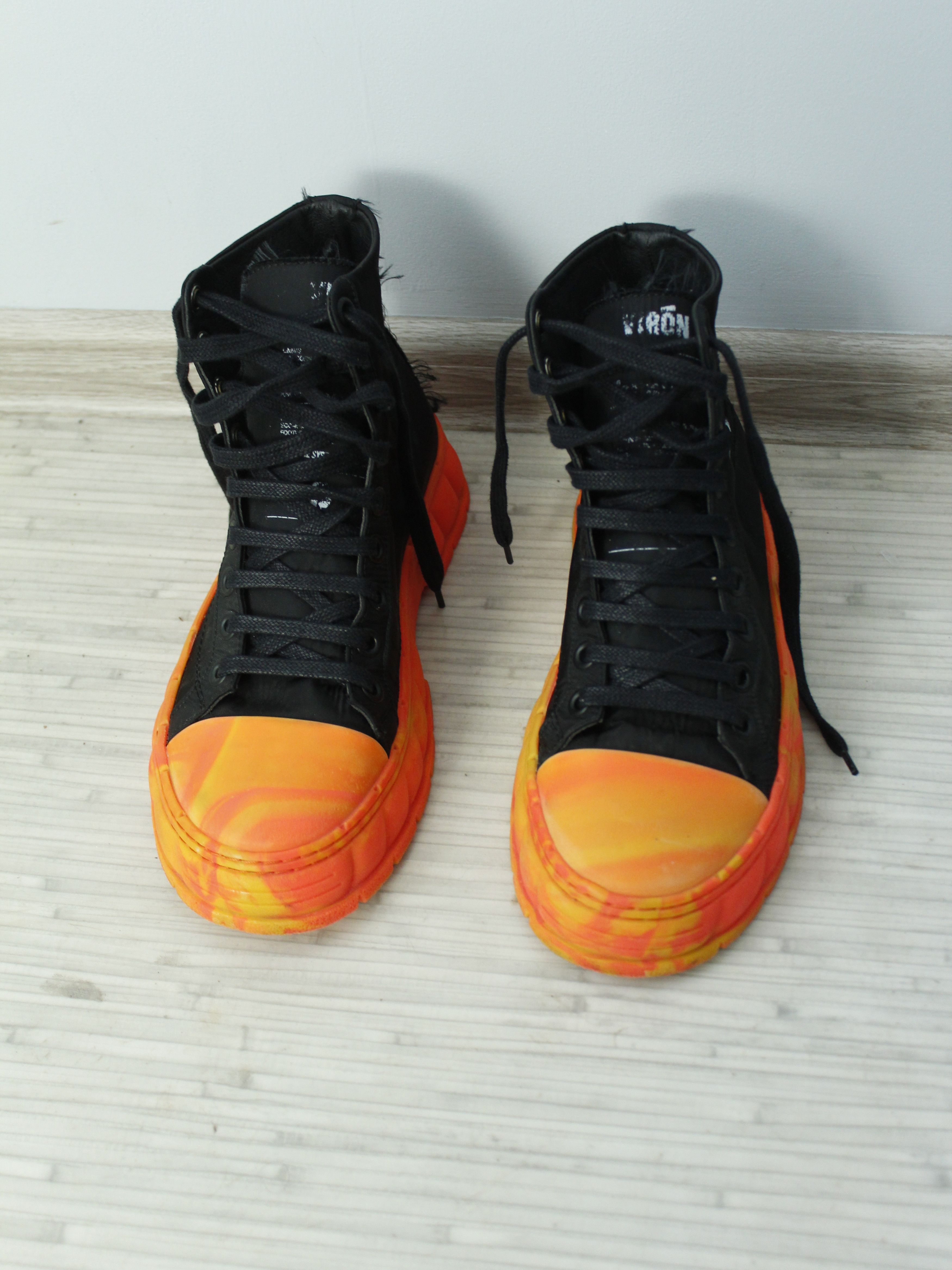 VIRON VIRON 1982 HI TOP SNEAKERS Size US 7.5 / EU 40-41 - 3 Thumbnail