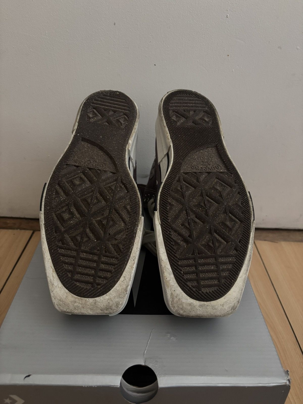 Converse × Rick Owens Drkshdw converse x DRKSHDW gray turbodrk laceless chuck 70 sneakers Size US 6 / IT 36 - 5 Thumbnail