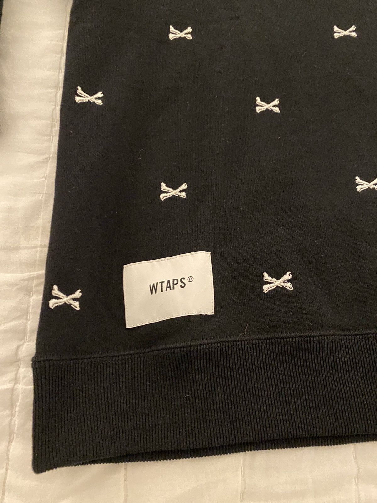 Wtaps WTAPS Acne Bones Crew Sweatshirt Black XL Size US XL / EU 56 / 4 - 5 Thumbnail