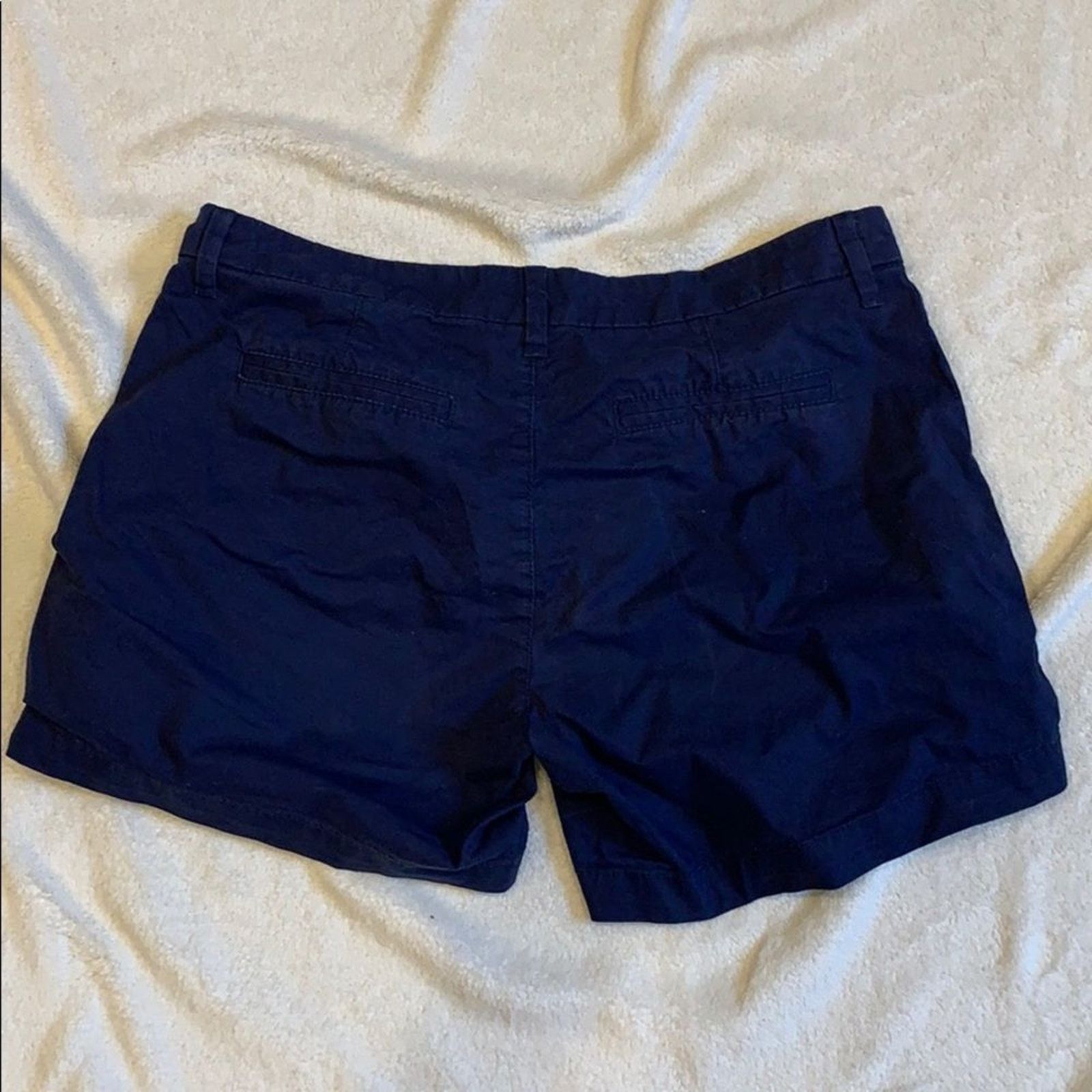 Old Navy Old Navy Navy Blue Chino Shorts | Sz 4 Size 27" / US 4 / IT 40 - 5 Thumbnail