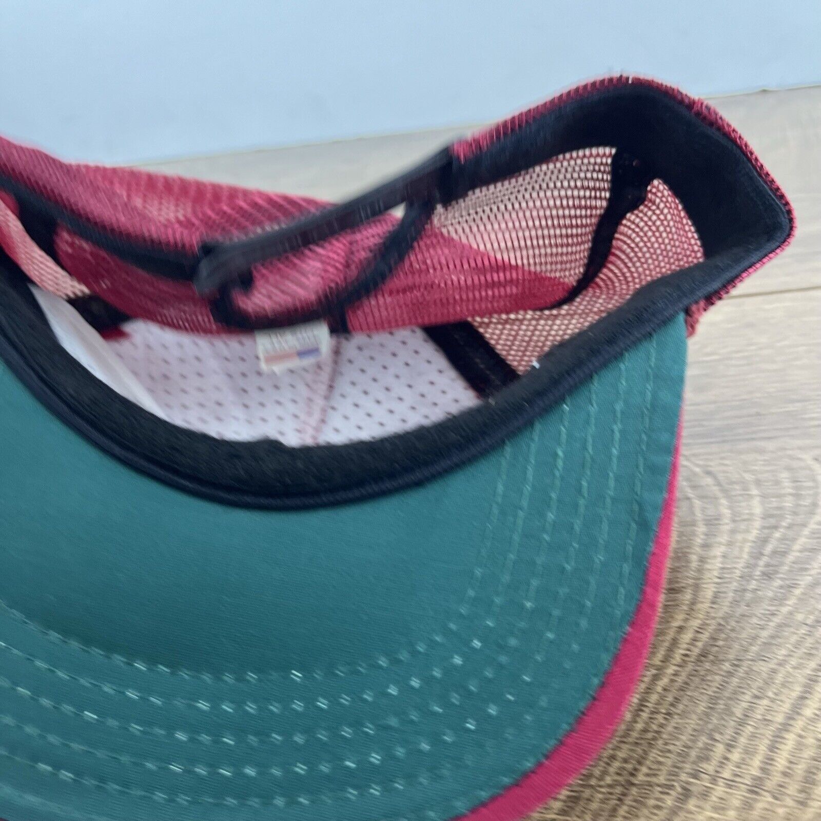 Other MAroon Trucker Hat Red Cap Hat Adjustable Hat Red Adult Hat Size ONE SIZE - 12 Thumbnail