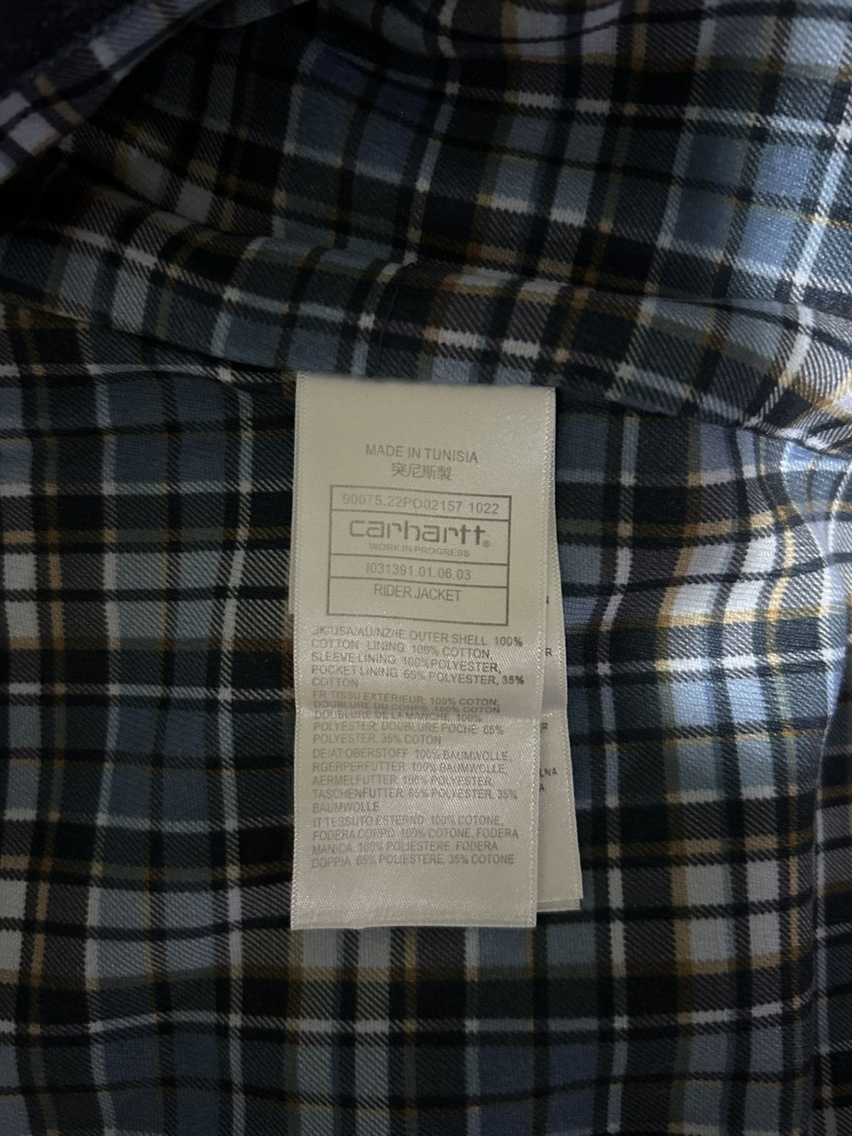 Carhartt Wip Carhartt wip Denim rider jacket Size US L / EU 52-54 / 3 - 5 Thumbnail