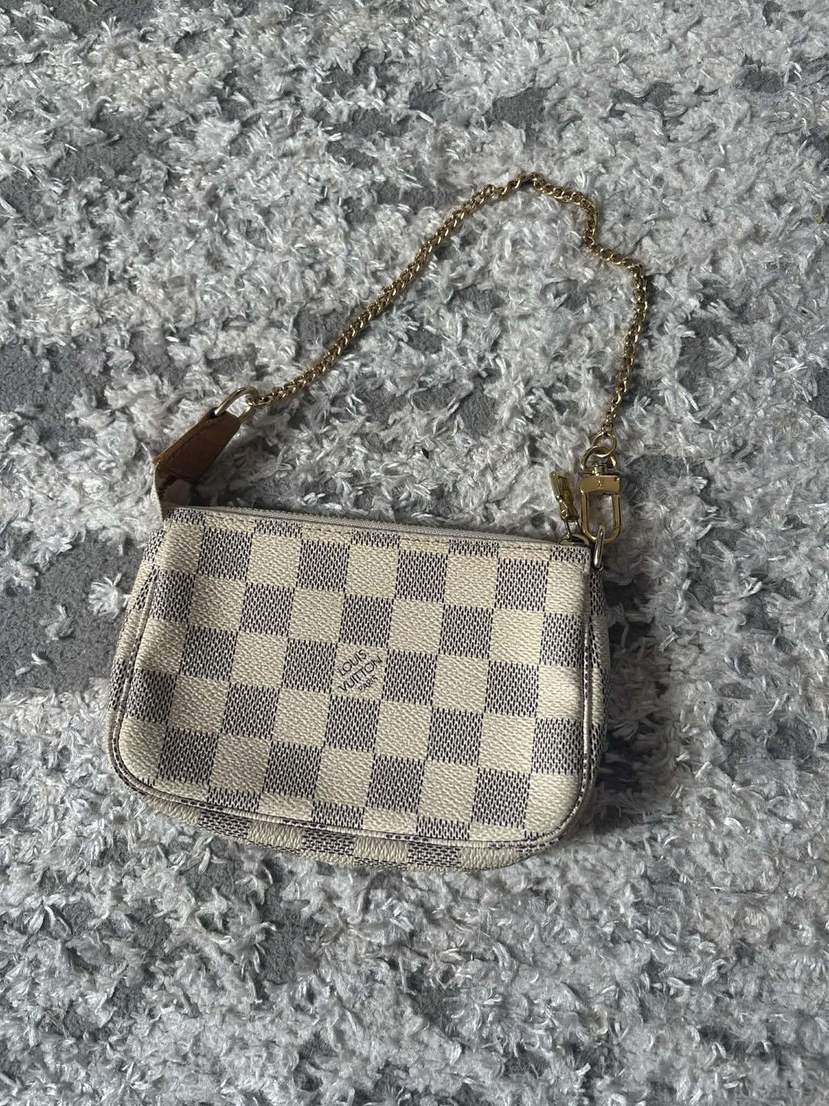 Louis Vuitton Louis vuitton mini pochette bag damier azur Size ONE SIZE - 2 Thumbnail