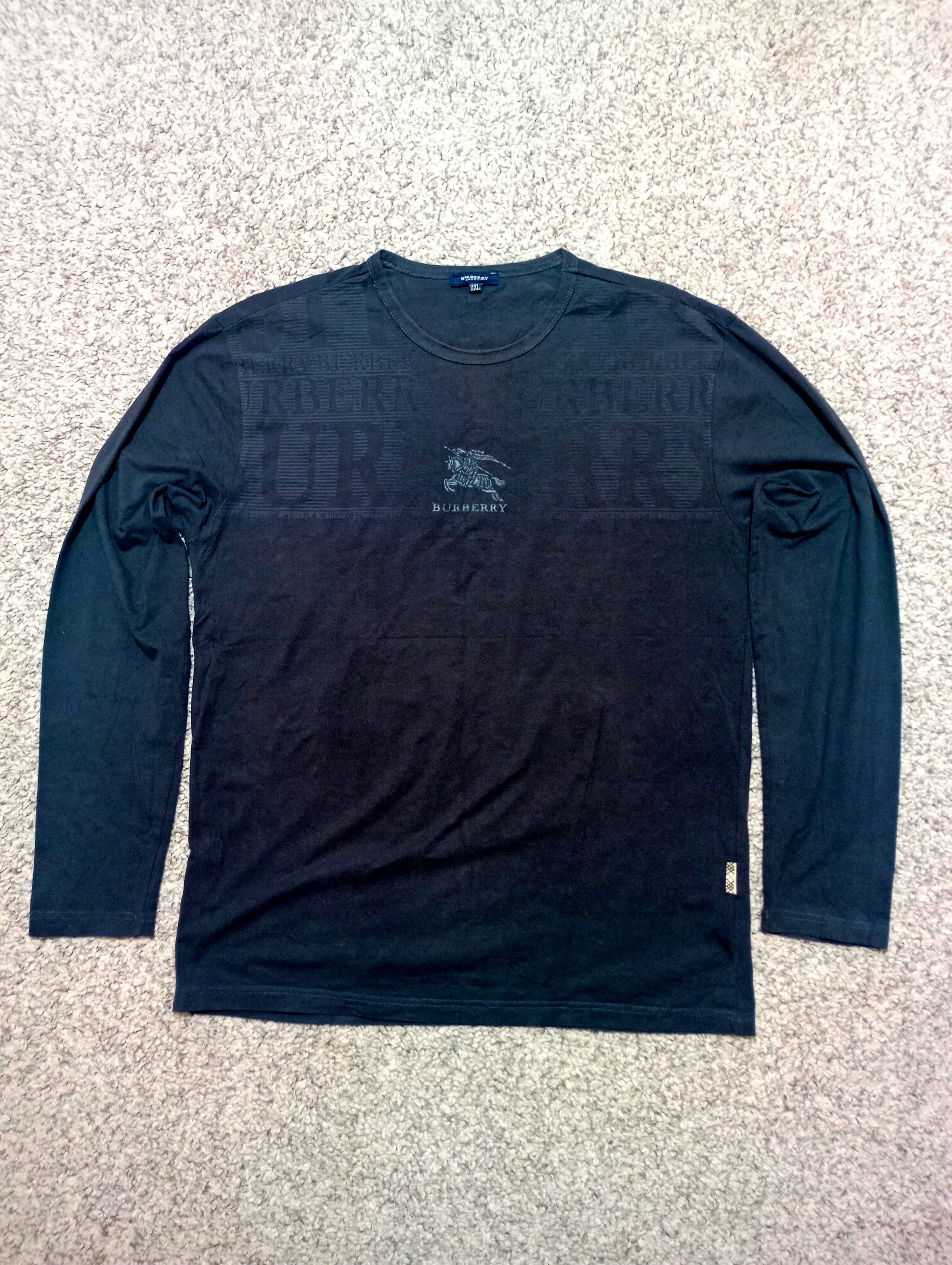 Burberry Burberry London Designer Spell Out Vintage T-shirt Size US XL / EU 56 / 4 - 2 Thumbnail