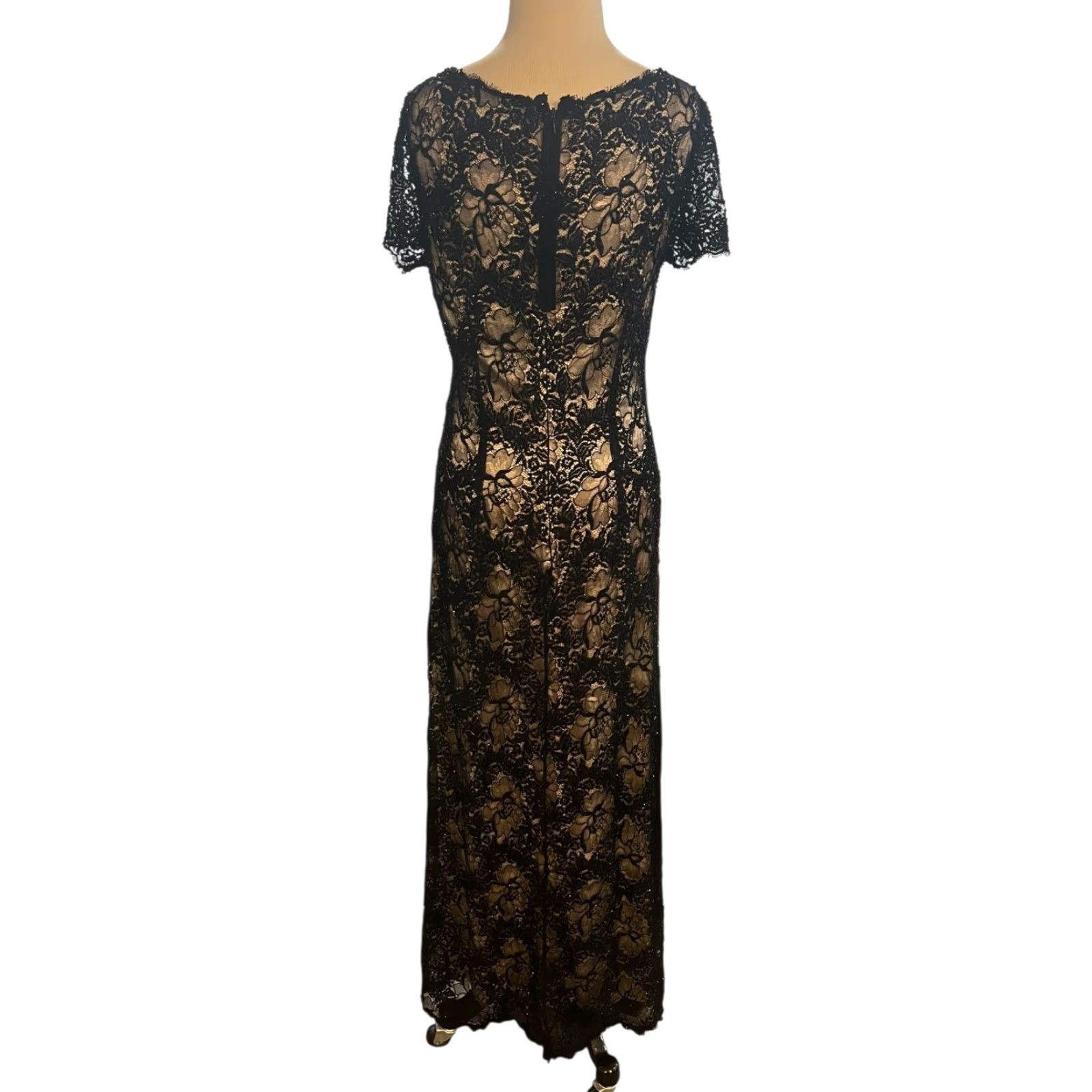 black and white mother of the bride dress Veni Infantino Black and White Mother of the Bride Dress 992551