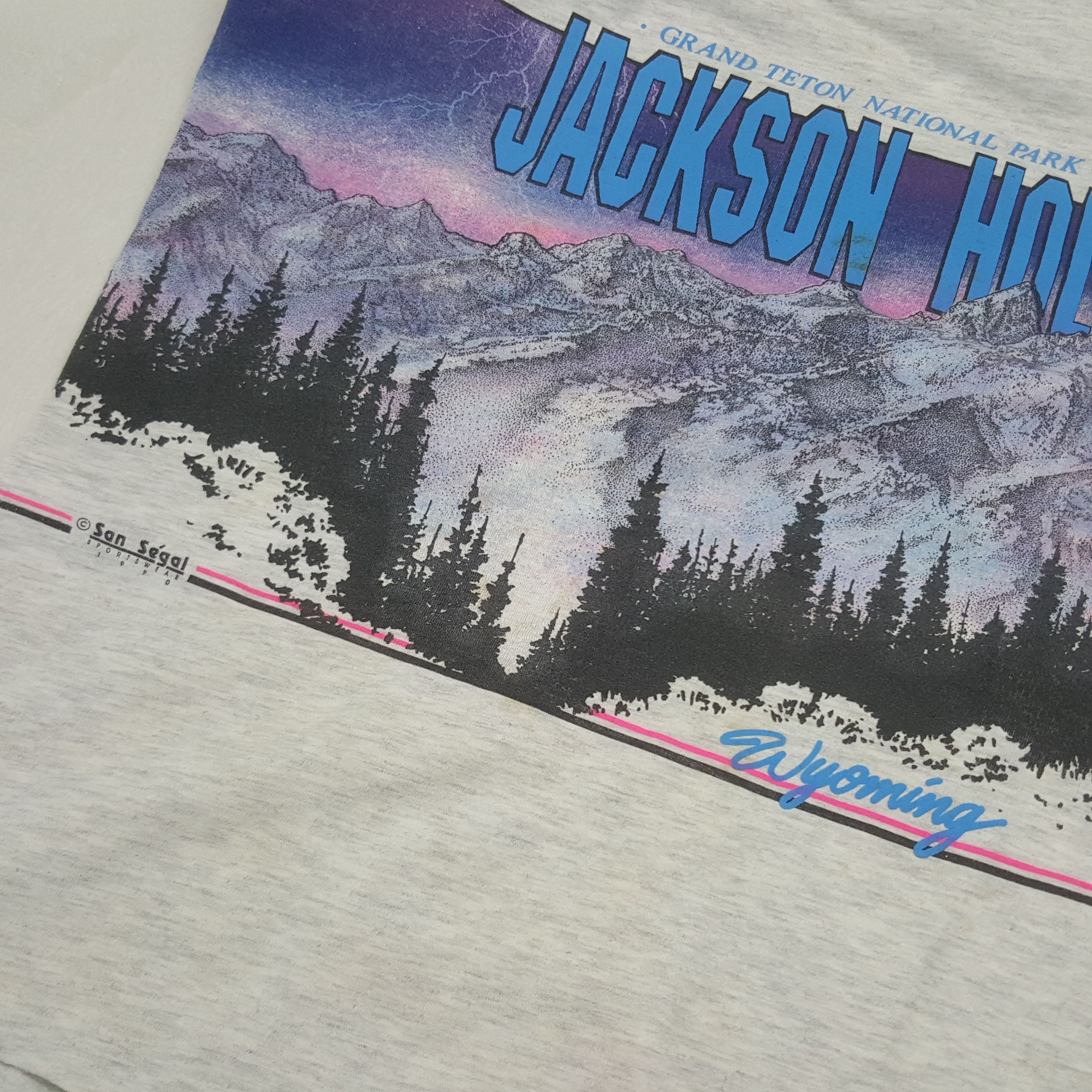 Vintage Vintage Jackson Hole Mountain Tshirt Size US M / EU 48-50 / 2 - 8 Thumbnail