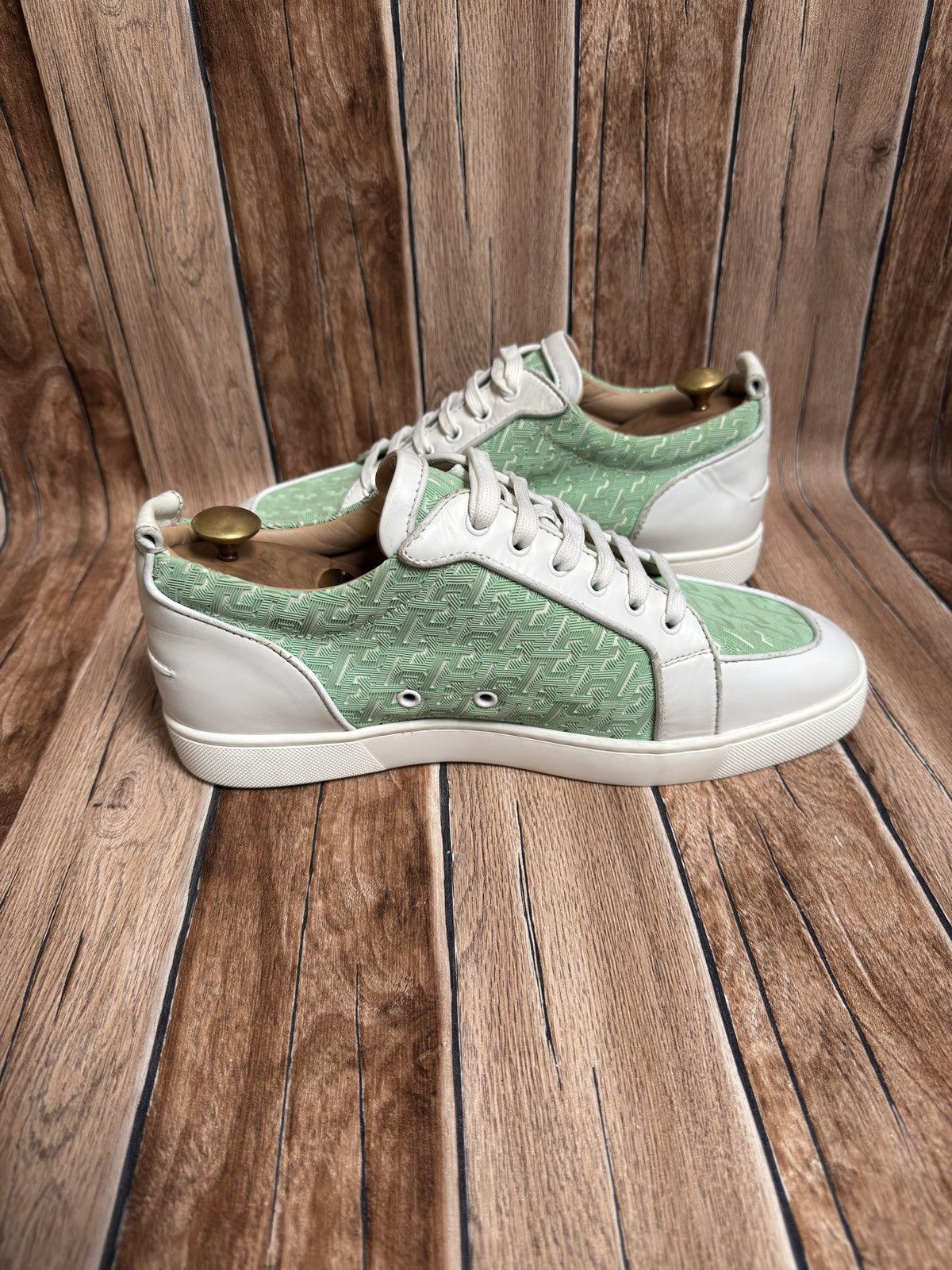 Christian Louboutin Rantulow Orlato CL monogram sneaker Size US 10.5 / EU 43-44 - 11 Thumbnail