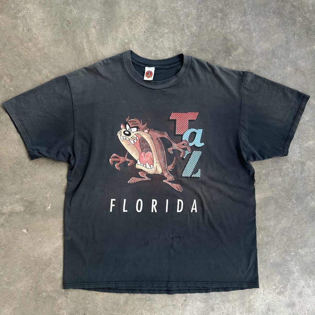 Vintage × Warner Bros Vintage Taz 90’s Size US XL / EU 56 / 4 - 1 Thumbnail