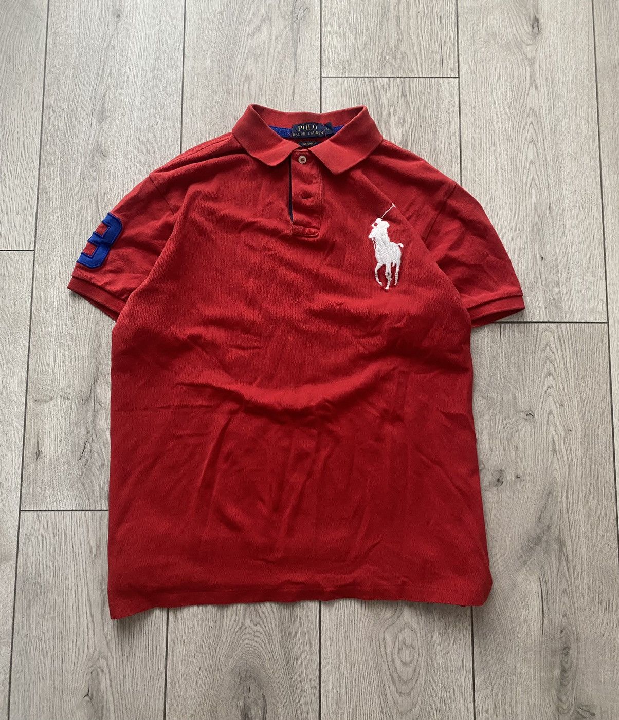 Polo Ralph Lauren × Vintage Vintage Polo Ralph Lauren New York #3 multicolour rugby shir Size US L / EU 52-54 / 3 - 1 Thumbnail