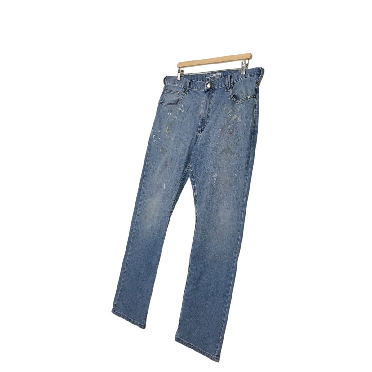 Carhartt 🔥CONSTRUCTION DESIGN VINTAGE CARHARTT DISTRESSED RUGGED FLEX Size US 36 / EU 52 - 4 Thumbnail