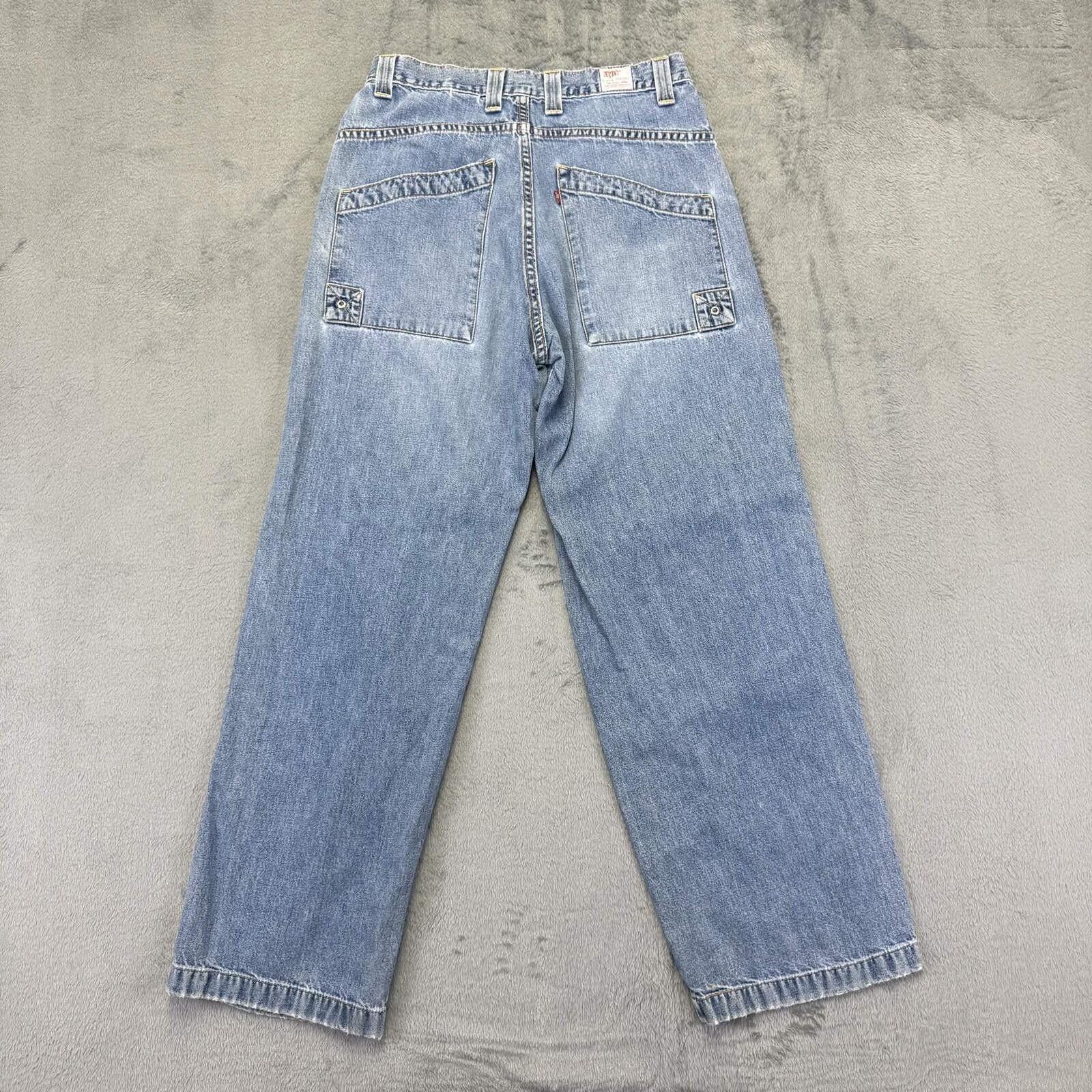 Levi's Levi's 579 Vintage Loose Fit Caroenter Denim Jeans Size US 28 / EU 44 - 2 Thumbnail