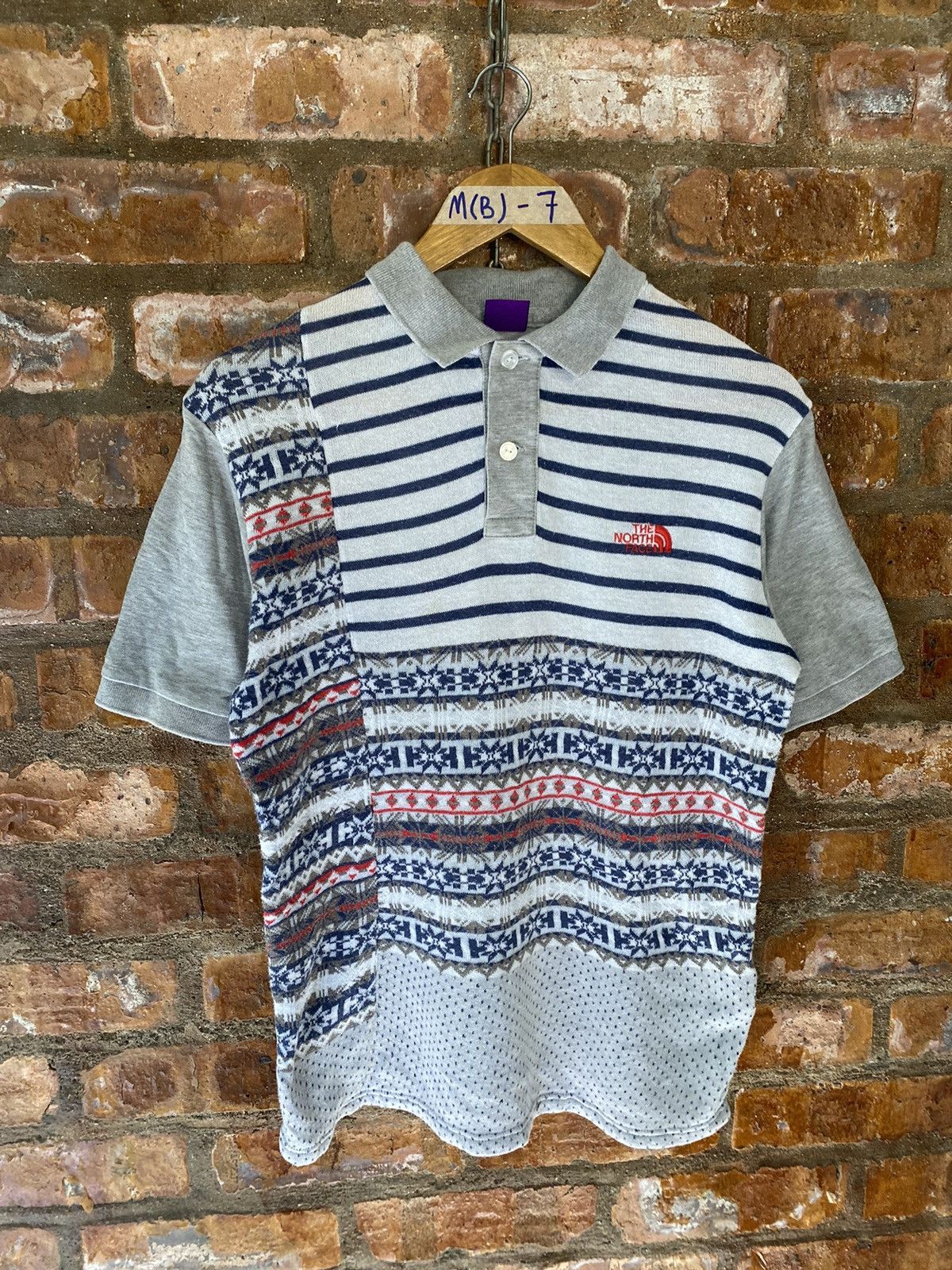 Nanamica × The North Face Purple Label TNF purple Label hybrid Patch shirt Size US M / EU 48-50 / 2 - 2 Thumbnail