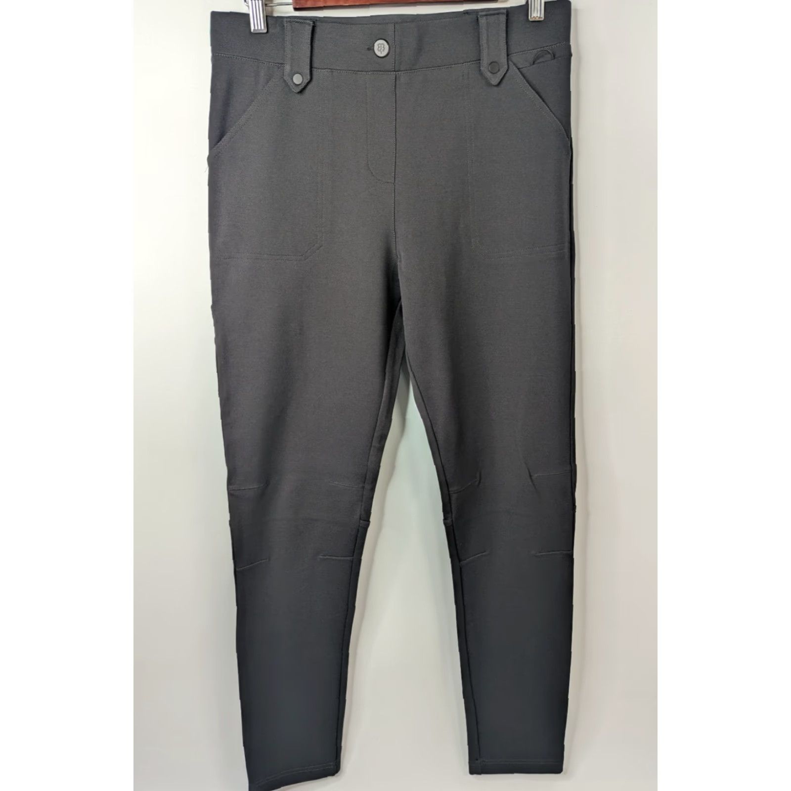 Vintage Betabrand Black Classic Skinny Fit Pants W1582-SL Tall Large Size 36" / US 14 / IT 50 - 2 Thumbnail