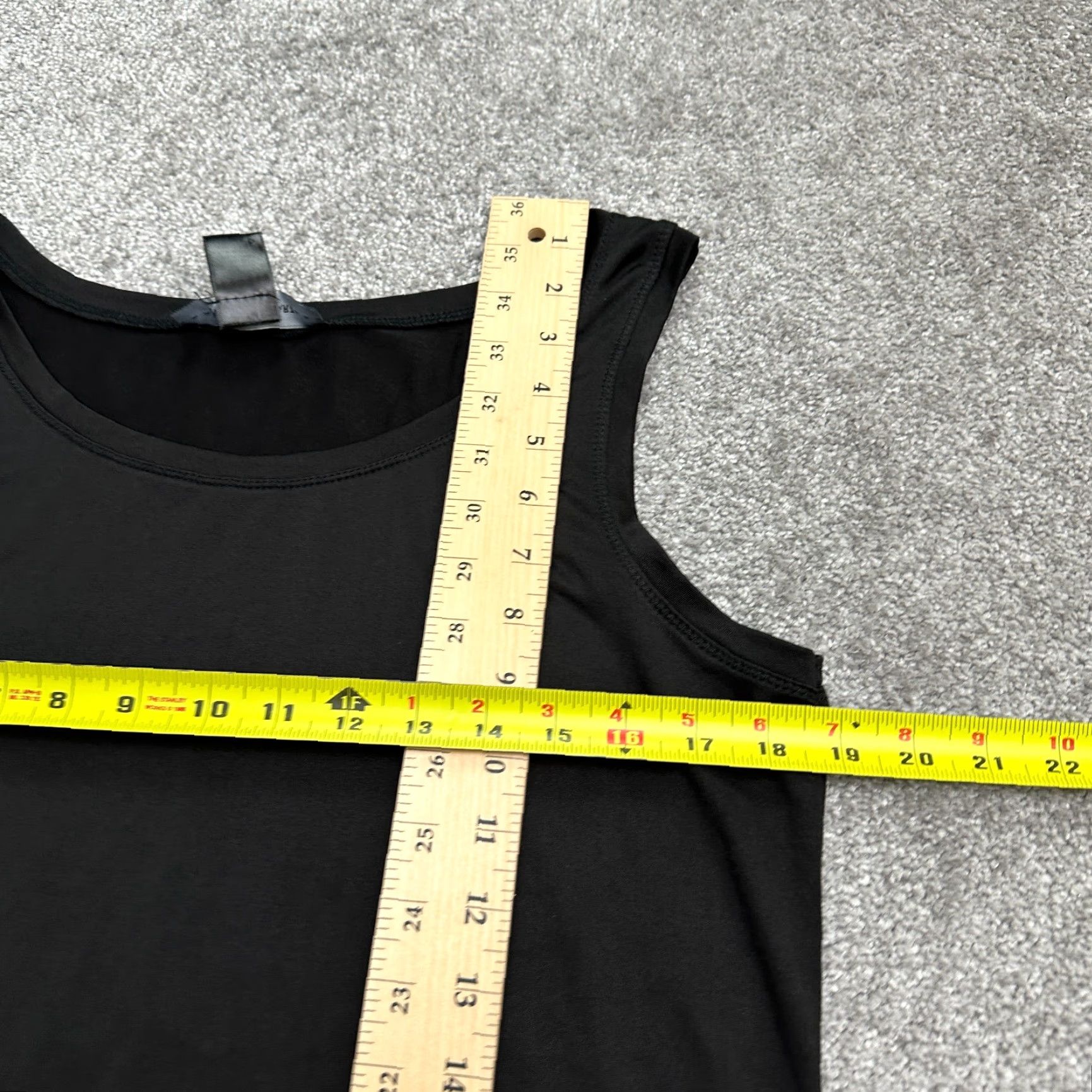 Vintage Ashley Stewart Tank Top Womens 14/16 Black Round Neck Sleeveless Knit Polyester Basic Tank Casual Workwear Size XL / US 12-14 / IT 48-50 - 5 Thumbnail