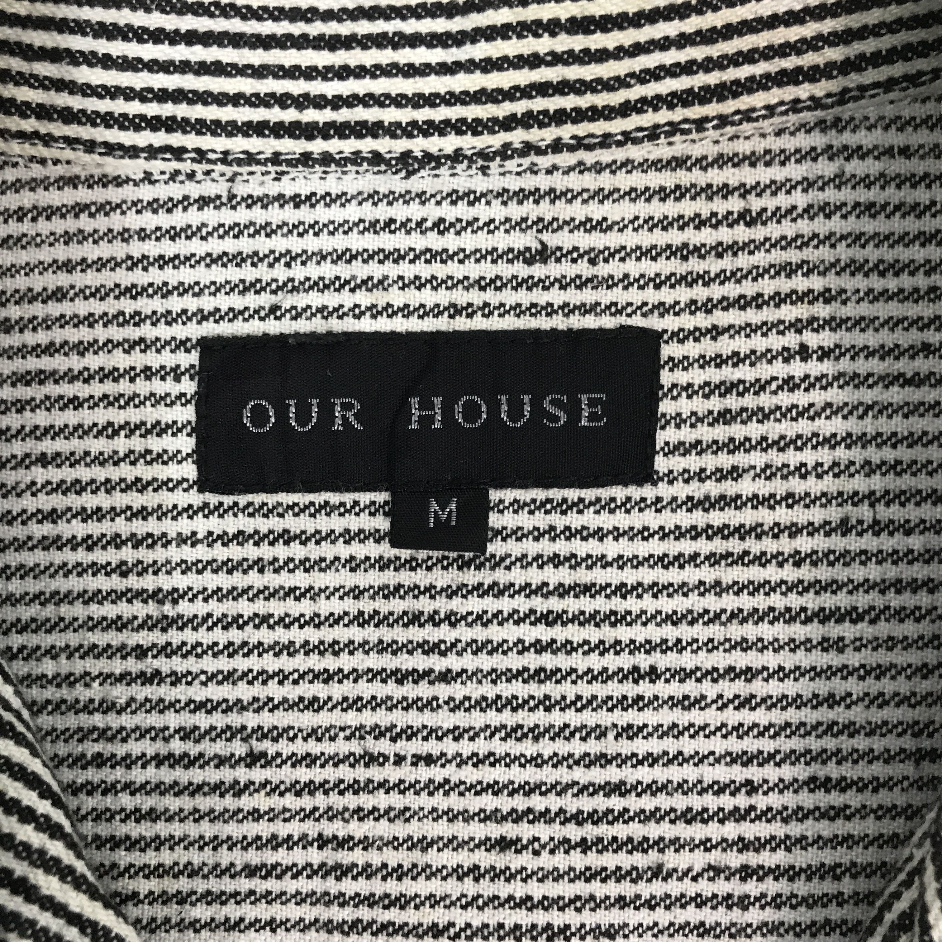 Japanese Brand Vintage Our House design Hickory zipper Jacket Size US M / EU 48-50 / 2 - 9 Thumbnail