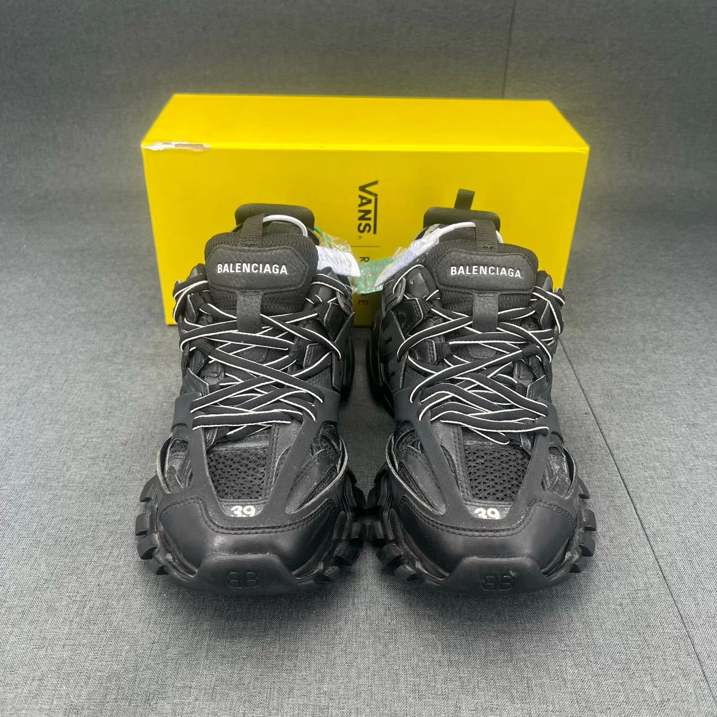 Balenciaga Balenciaga Track Black 39 New Size US 6 / EU 39 - 4 Thumbnail