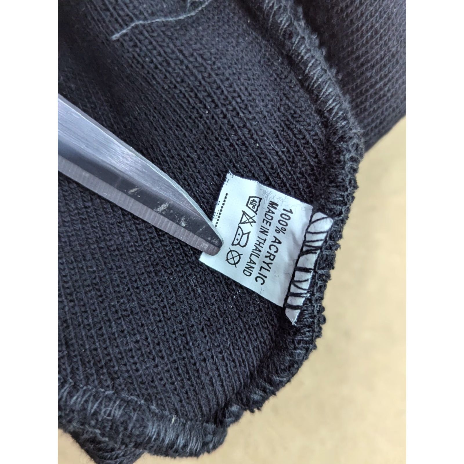 Vintage Rockstar Energy Drink Black Beanie Hat One Size Stretch Promo Unbranded Unisex Adults Beanie Black Stretch Knit Acrylic Size ONE SIZE - 4 Thumbnail