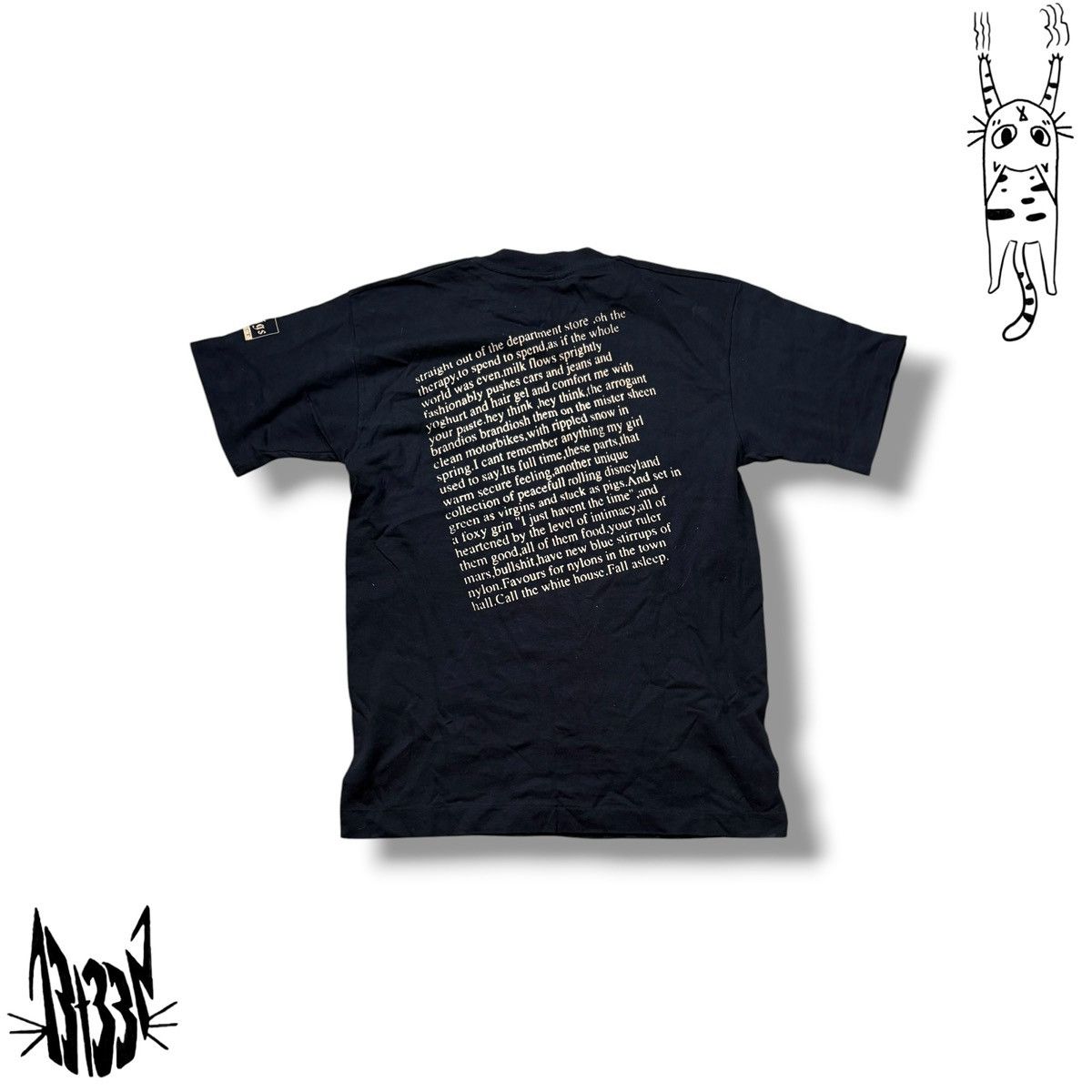 Other Vintage 90s Longpigs black band tee men’s size S Size US S / EU 44-46 / 1 - 2 Thumbnail
