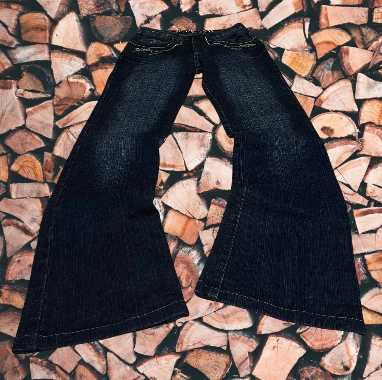Japanese Brand × Vintage IfSixWasNine japanese Y2K Kapital style flared jeans Size US 29 - 1 Thumbnail