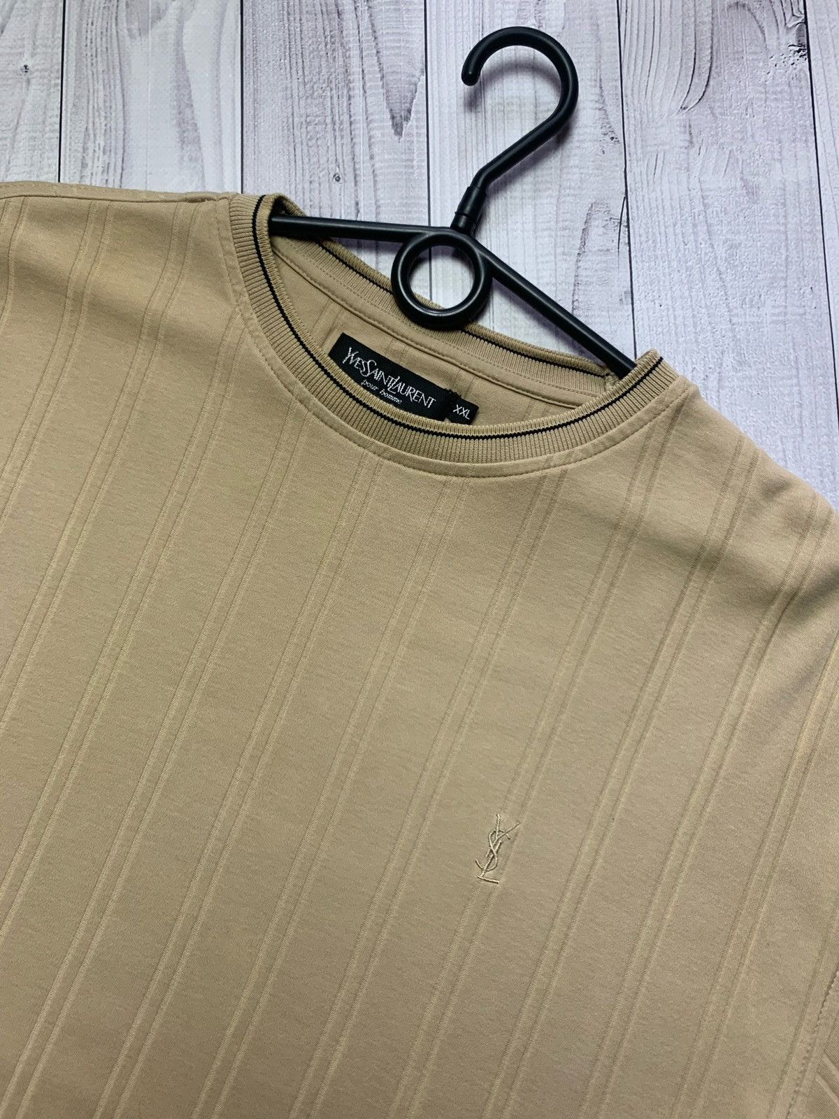 Vintage × Yves Saint Laurent Ysl vintage T-shirt luxury Yves saint Laurent Size L Size US L / EU 52-54 / 3 - 3 Thumbnail