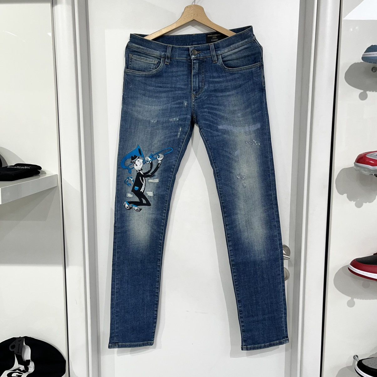 Dolce & Gabbana Dolce & Gabbana Denim Jeans Blue Size US 30 / EU 46 - 1 Thumbnail