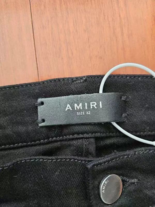 Amiri Amiri 18 seasonal old style black and red paisley denim Size US 32 / EU 48 - 3 Thumbnail