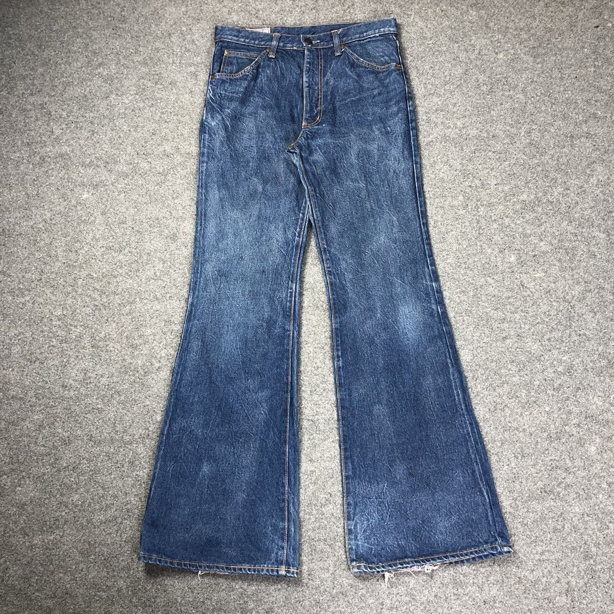 Edwin 🔥Rare🔥 Vintage 80s EDWIN Flare Bootcut Denim Jeans Size US 31 - 5 Thumbnail
