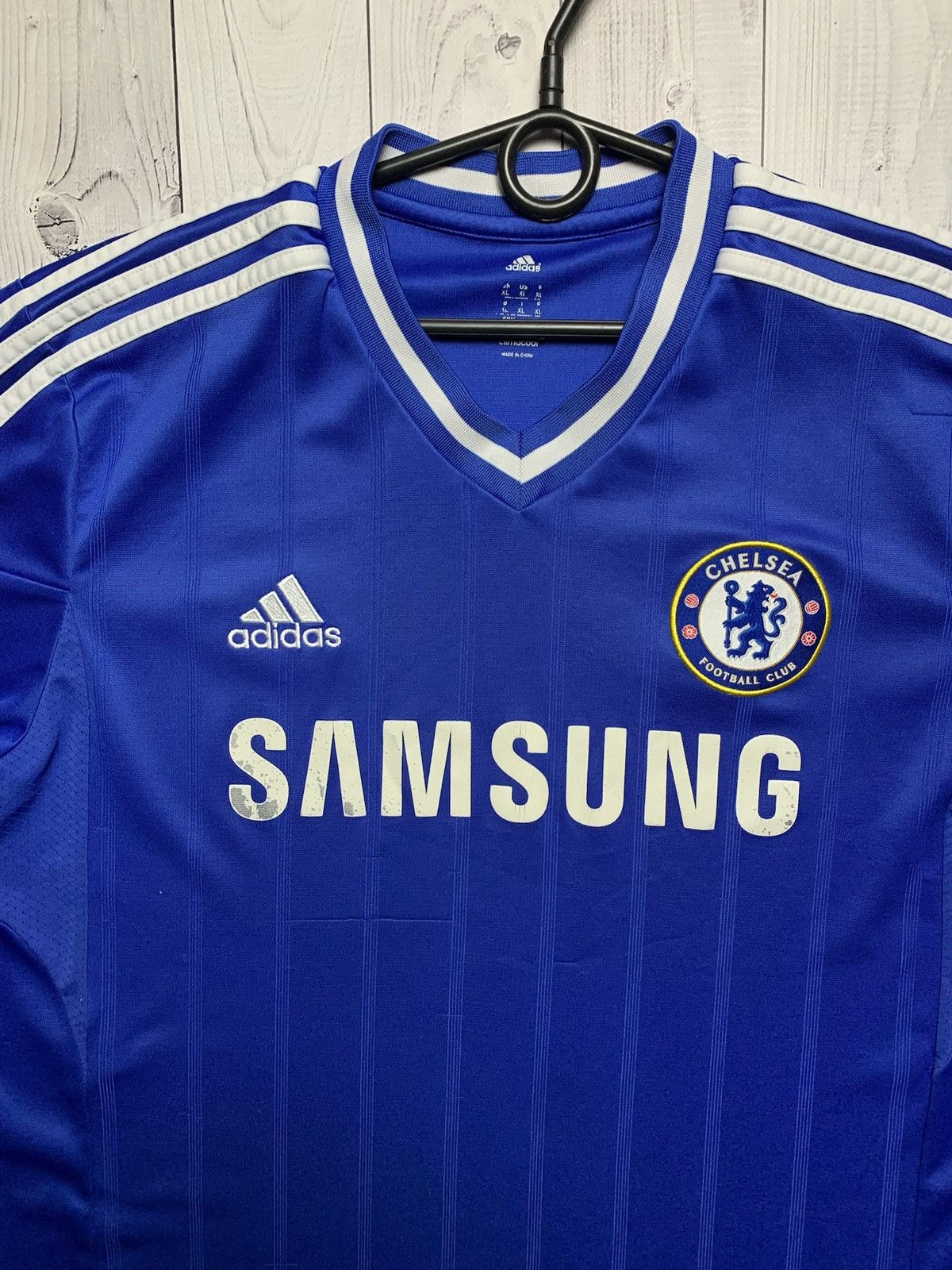 Adidas × Chelsea Soccer × Vintage Vintage adidas Chelsea soccer jersey size XL blue Size US XL / EU 56 / 4 - 2 Thumbnail
