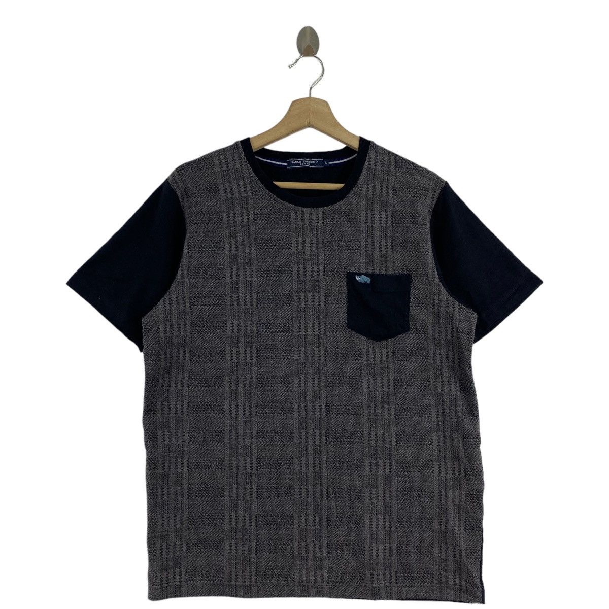 Japanese Brand × Kansai Yamamoto KANSAI YAMAMOTO HOMME Japan Brand Check Tartan Short Sleeve Size US L / EU 52-54 / 3 - 1 Thumbnail