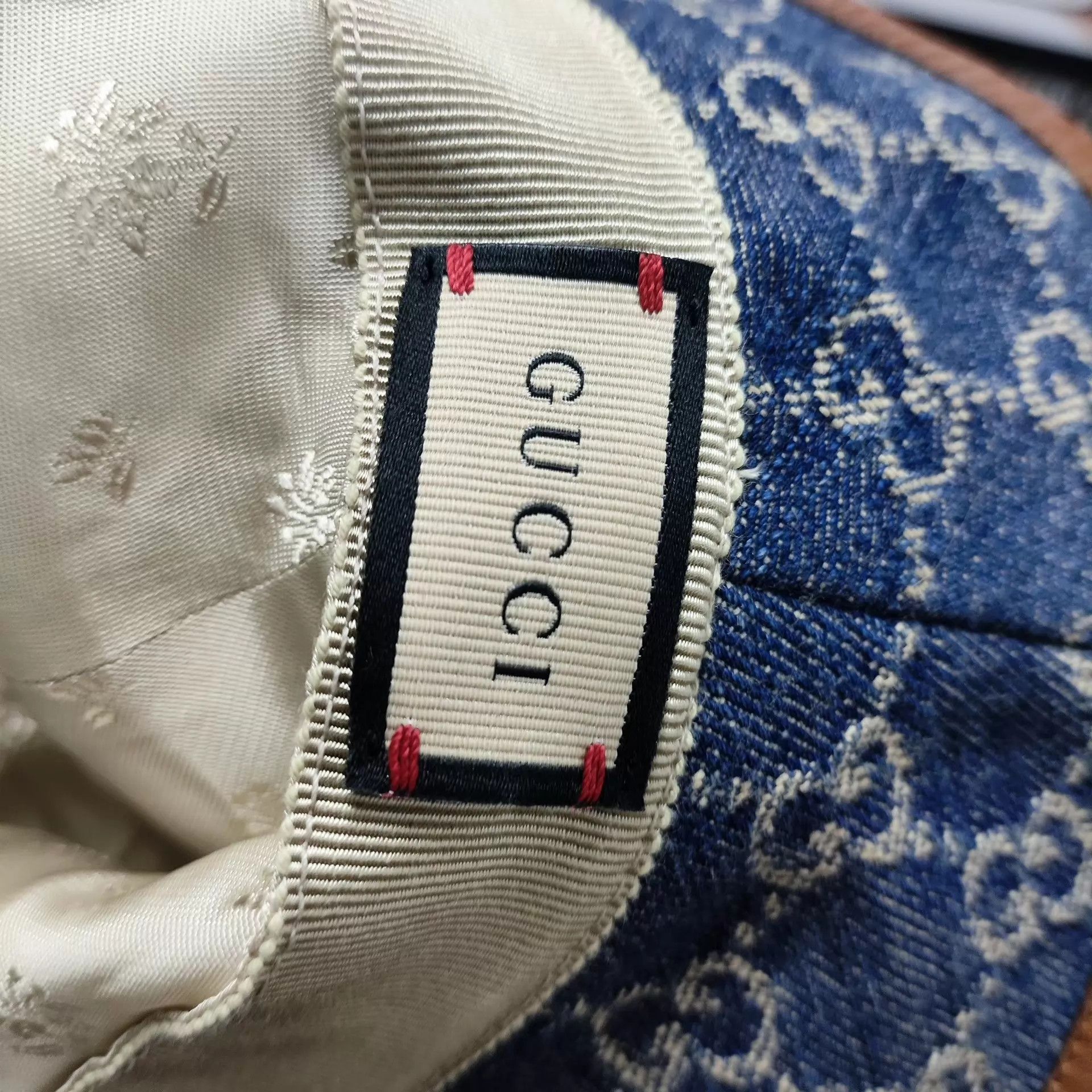 Gucci Gucci GG Supreme blue hat Size ONE SIZE - 4 Thumbnail