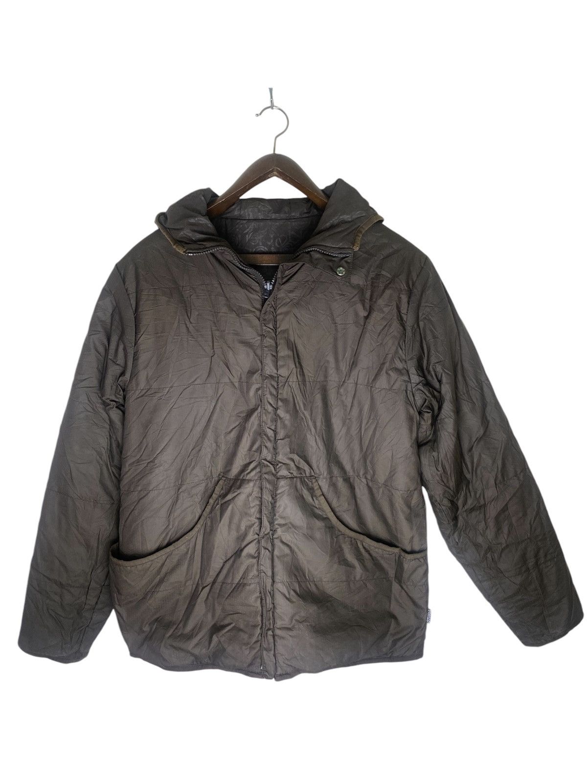 Japanese Brand × Stussy Stussy Japan Reversible Hooded Jacket Size US M / EU 48-50 / 2 - 4 Thumbnail