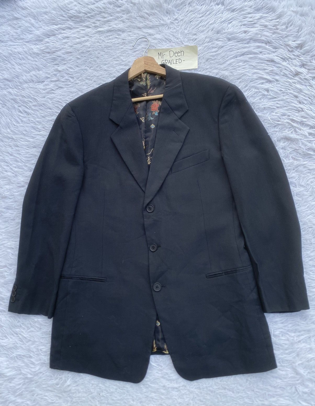 Giorgio Armani Rare Vintage Giorgio Armani Blazer Size 38L - 17 Thumbnail