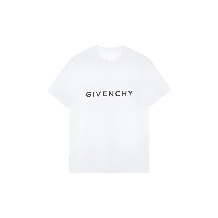 Givenchy Givenchy Givenchy Short Sleeve Logo TShirt for Men -2507 Size US L / EU 52-54 / 3 - 1 Thumbnail