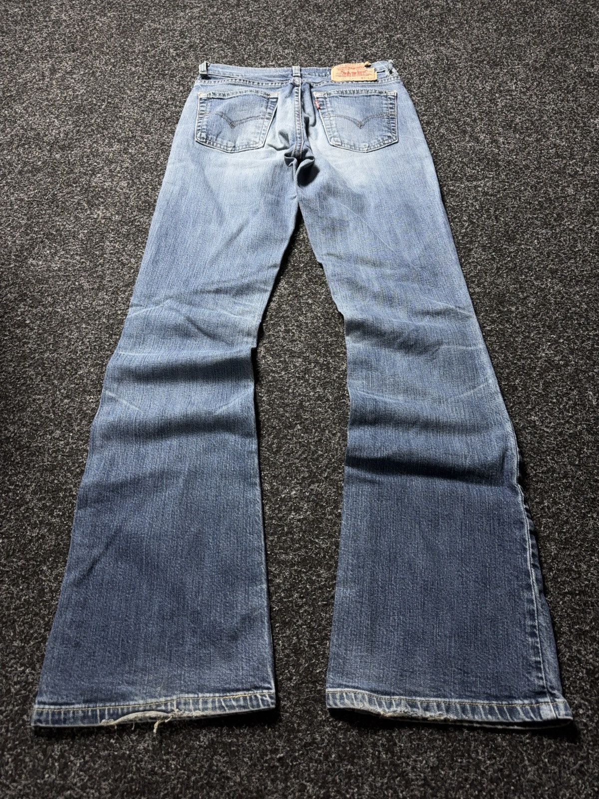 Levi's Vintage 00s Levi’s 529 Curvy Bootcut Jeans Y2K Flare Vintage Size 27" / US 4 / IT 40 - 14 Thumbnail