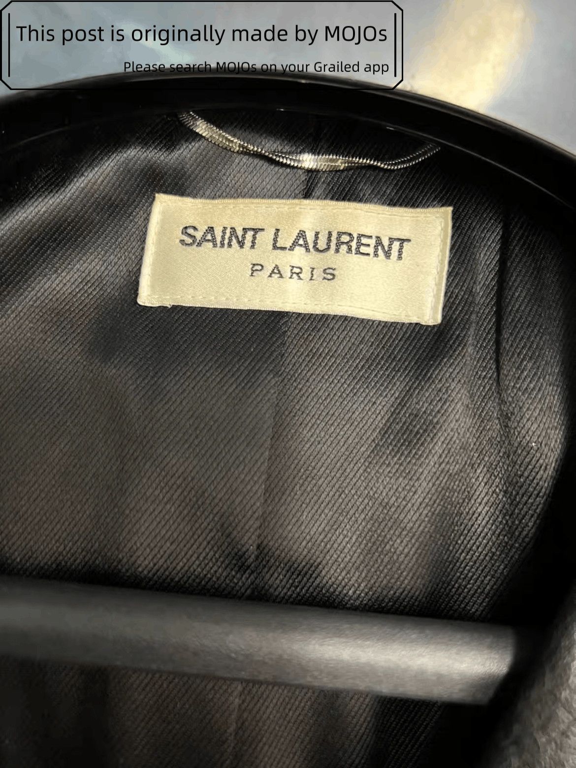 Saint Laurent Paris Sz 46 Saint Laurent Paris 14SS L17 Bike Leather Vest Mojos49 Size US S / EU 44-46 / 1 - 3 Thumbnail