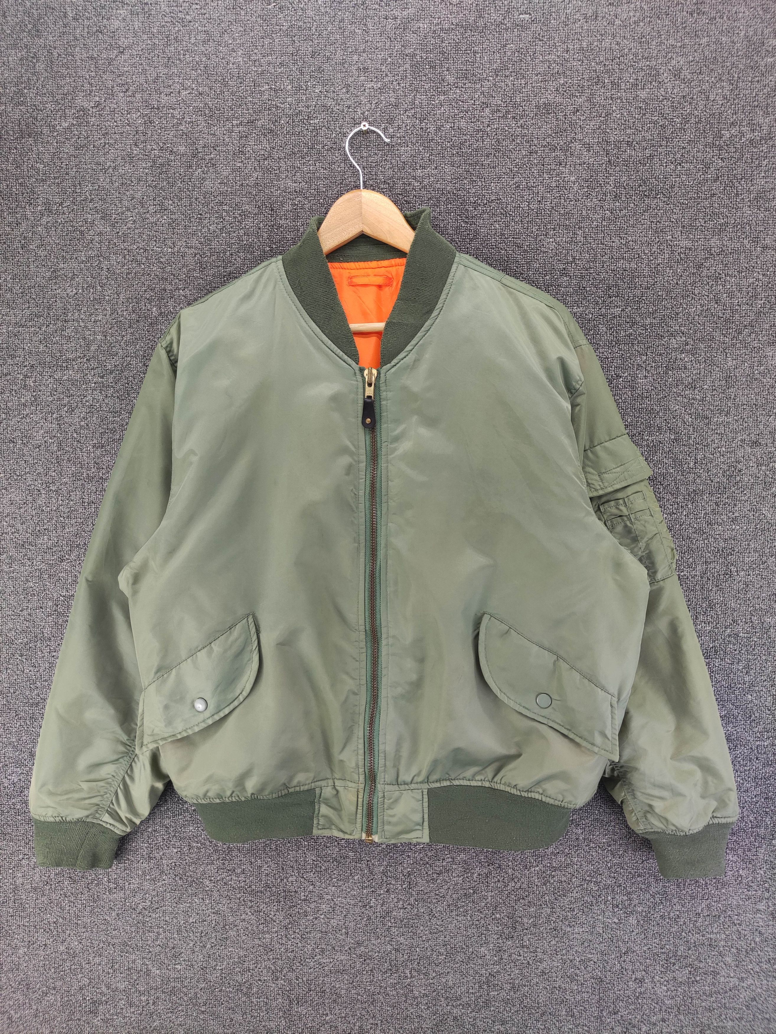 Vintage Vintage Bomber Jacket Zipper Size US XL / EU 56 / 4 - 1 Thumbnail