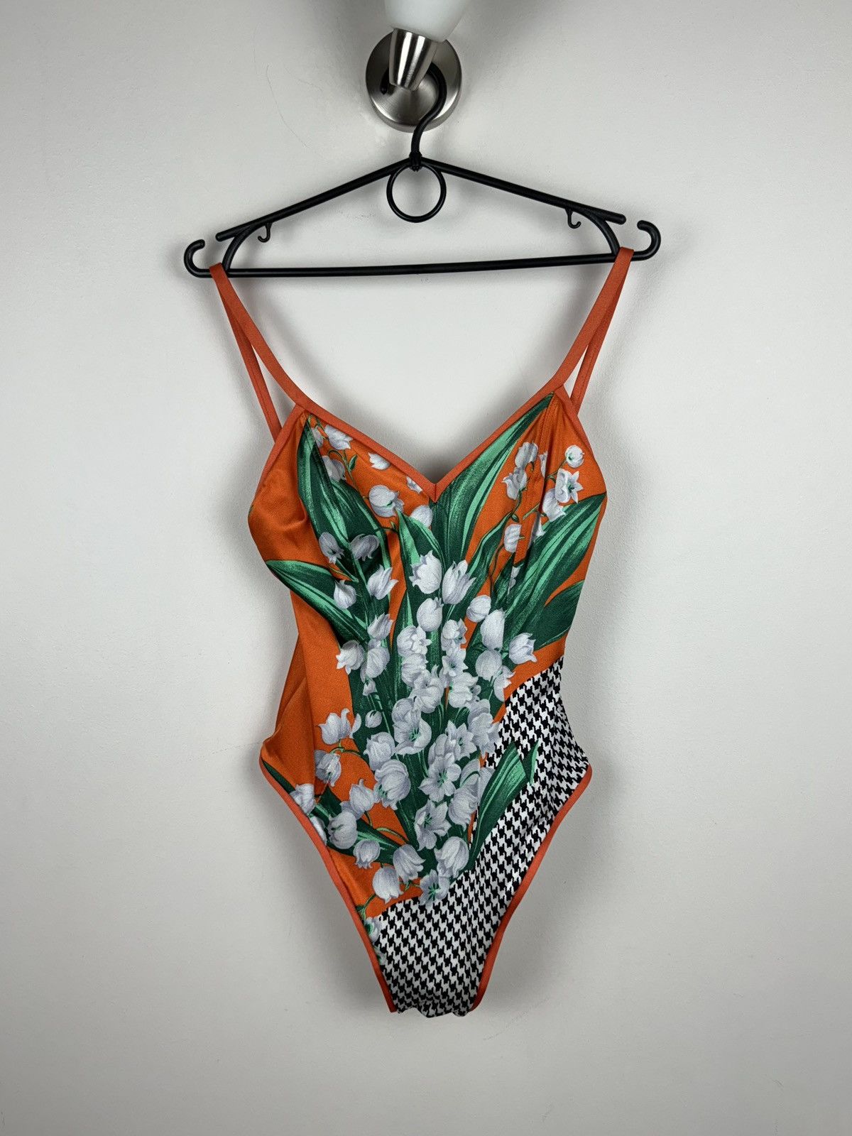 Christian Dior Monsieur × Dior × John Galliano Vintage rare Christian Dior swimsuit original luxury item Size S / US 4 / IT 40 - 1 Thumbnail