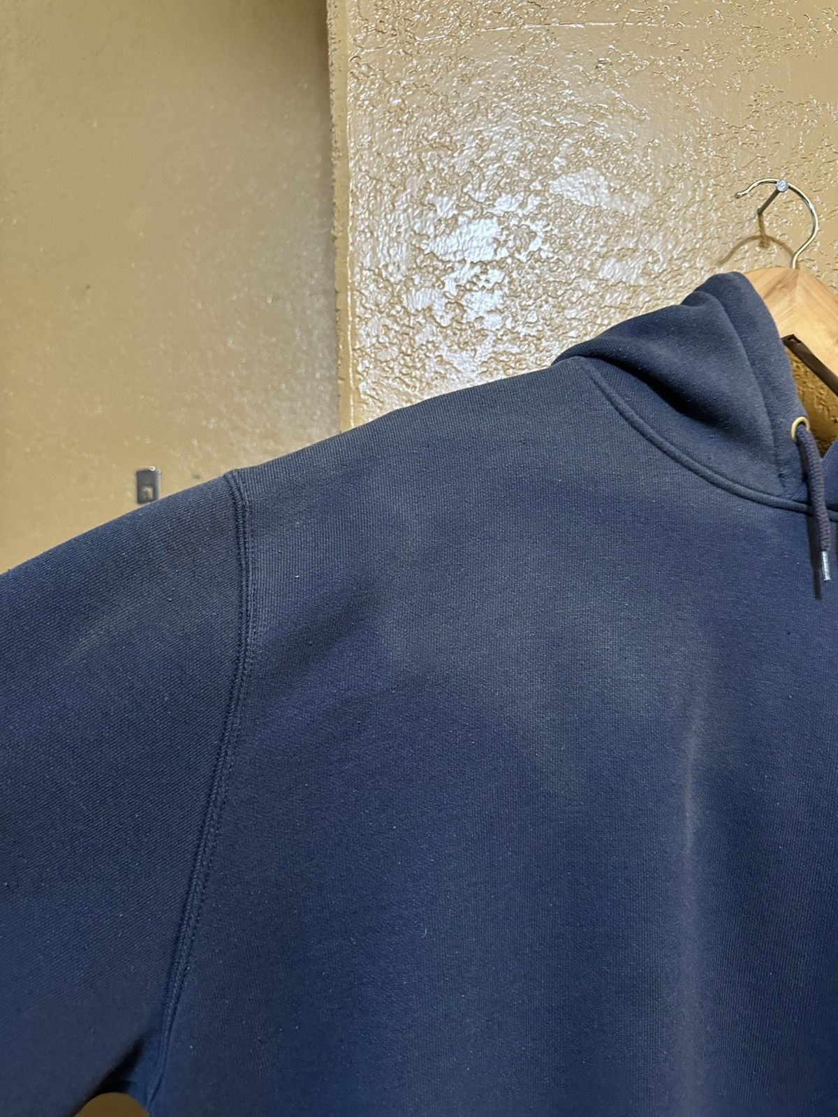 Carhartt × Vintage faded distressed Carhartt Navy Hoodie XXL Size US XXL / EU 58 / 5 - 3 Thumbnail