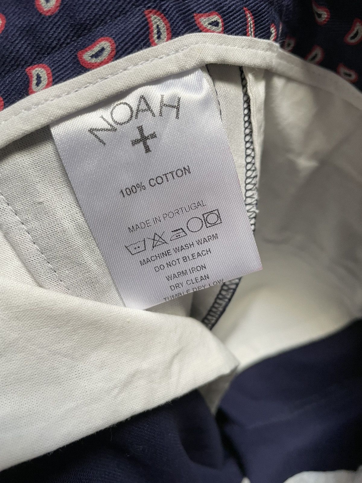 Noah NOAH Navy Paisley Pants Size US 28 / EU 44 - 6 Thumbnail