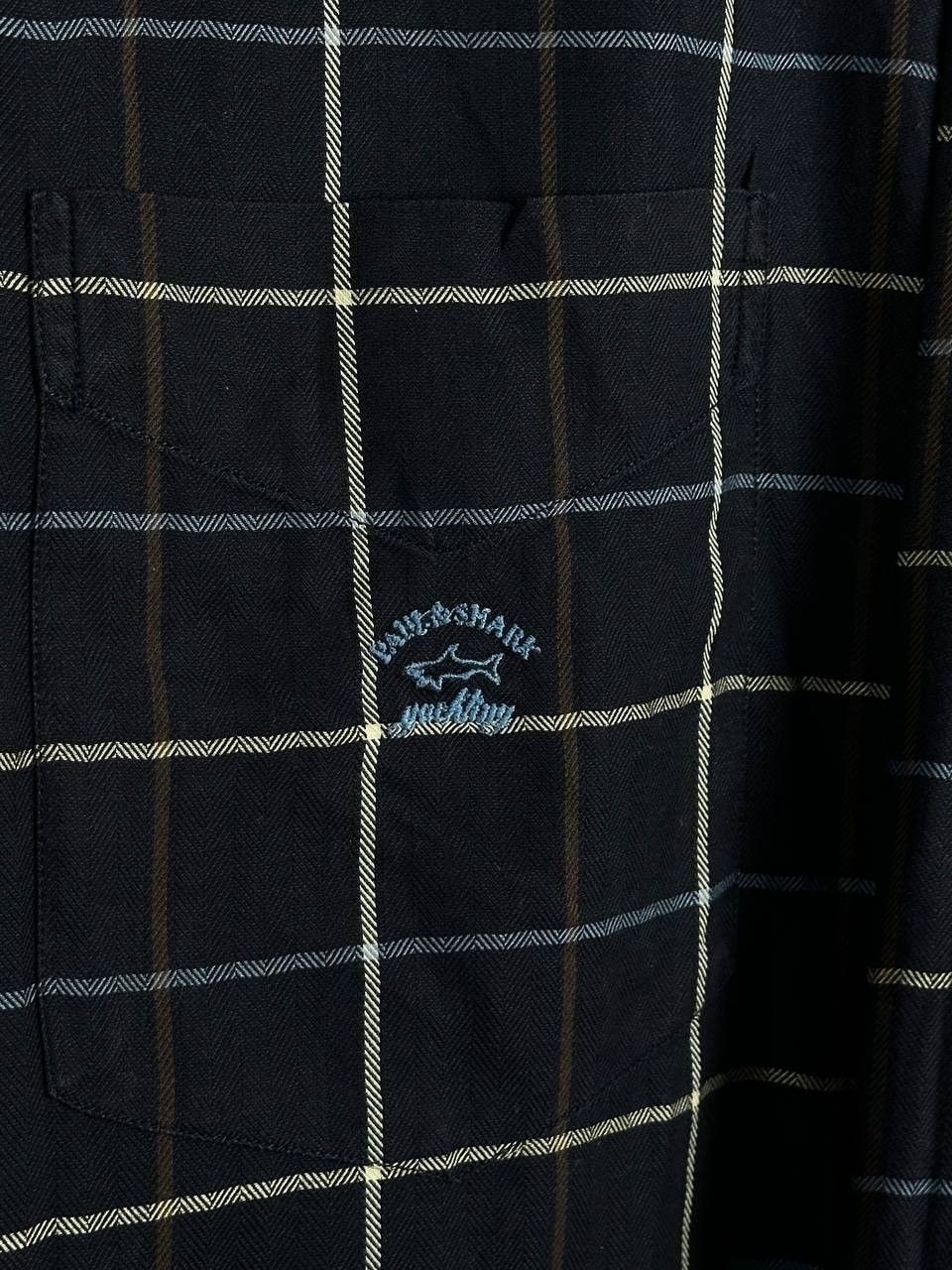 Paul & Shark Paul & Shark Navy Plaid Yachting Club Shirt Size XL Size US XL / EU 56 / 4 - 6 Thumbnail