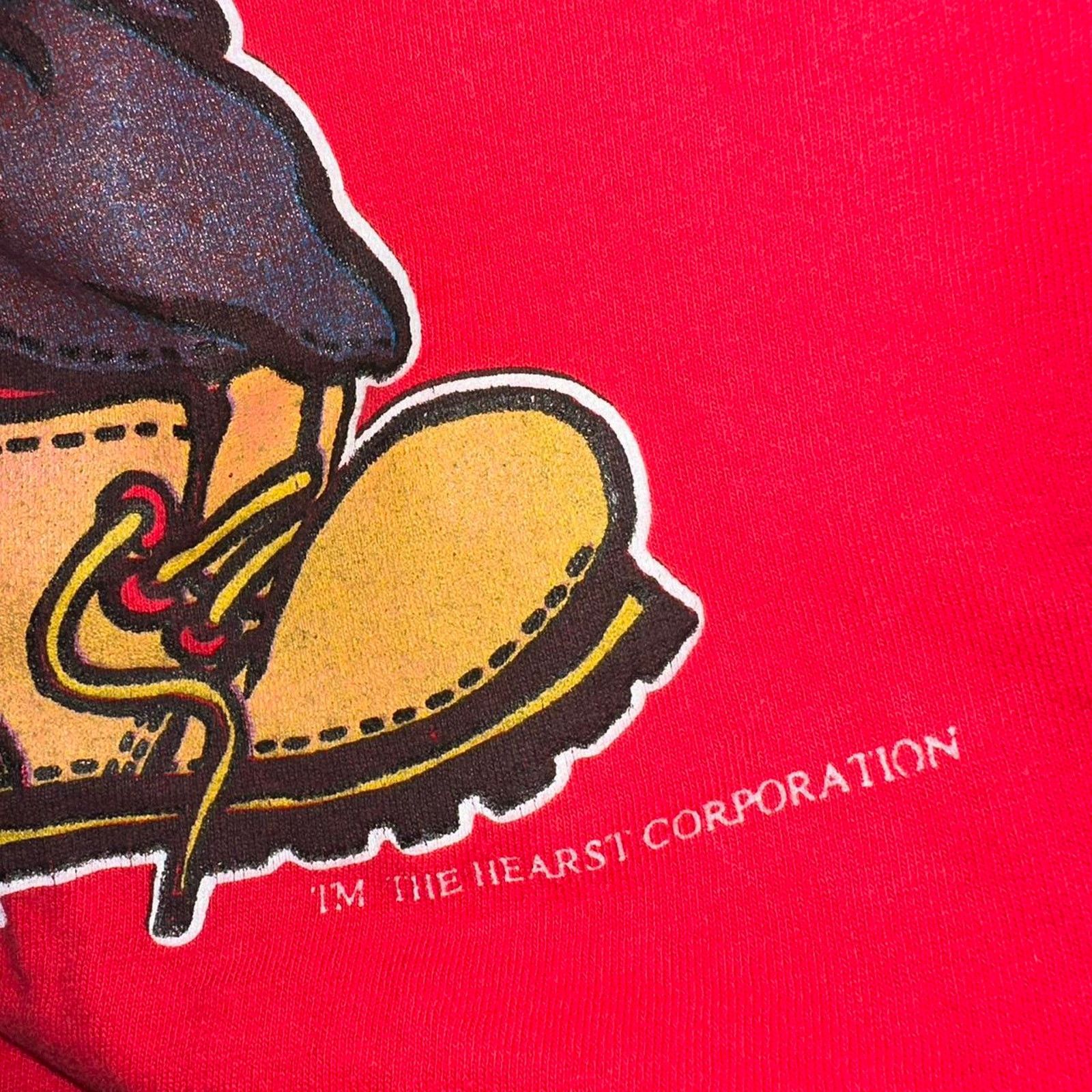 Signal Sport × Vintage RARE Vintage 1993 Popeye Double Layered T Shirt size L Size US L / EU 52-54 / 3 - 4 Thumbnail